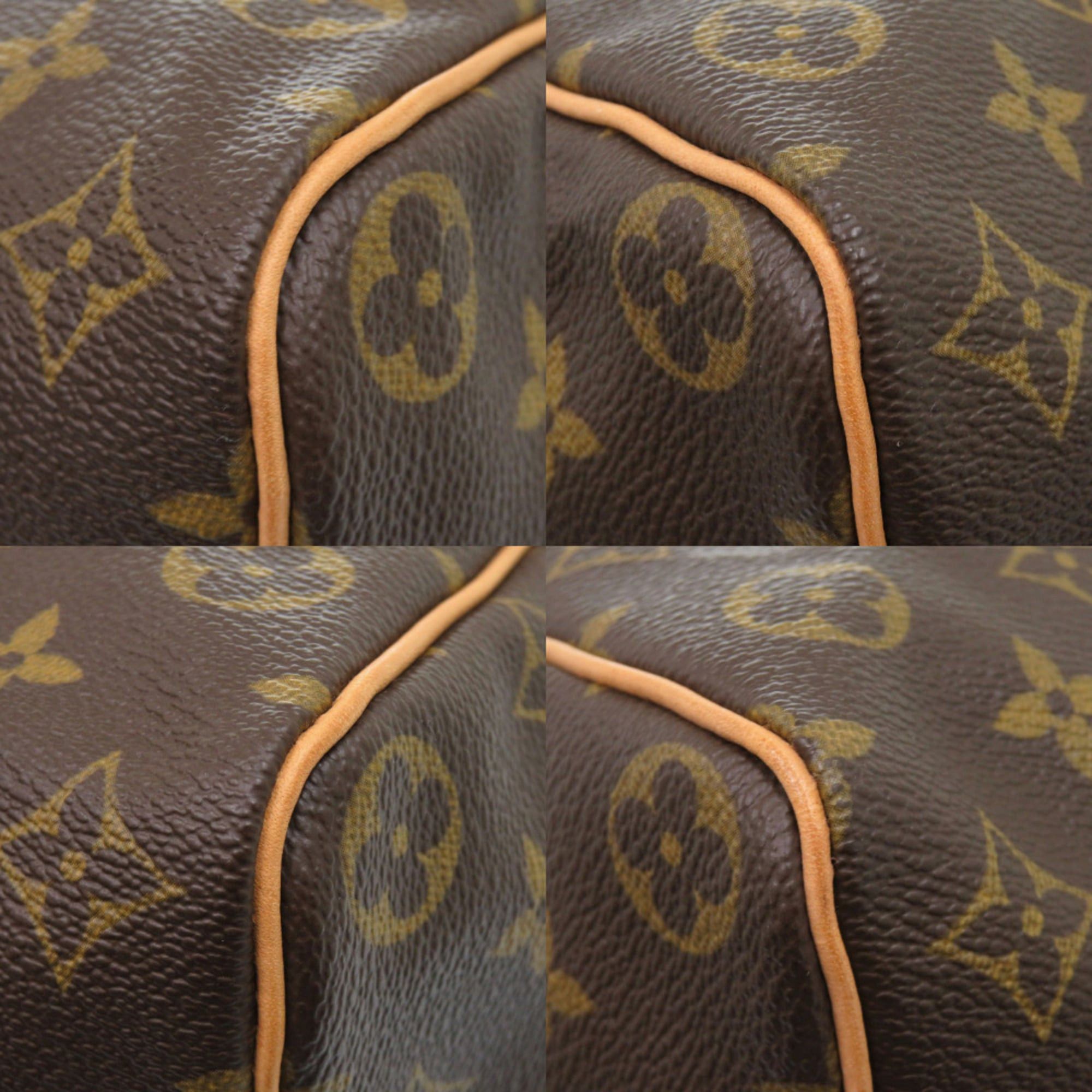 Louis Vuitton Louis Vuitton Speedy 35 Monogram M41524 Handbag LV 0818LOUIS VUITTON Size ONE SIZE - 4 Thumbnail
