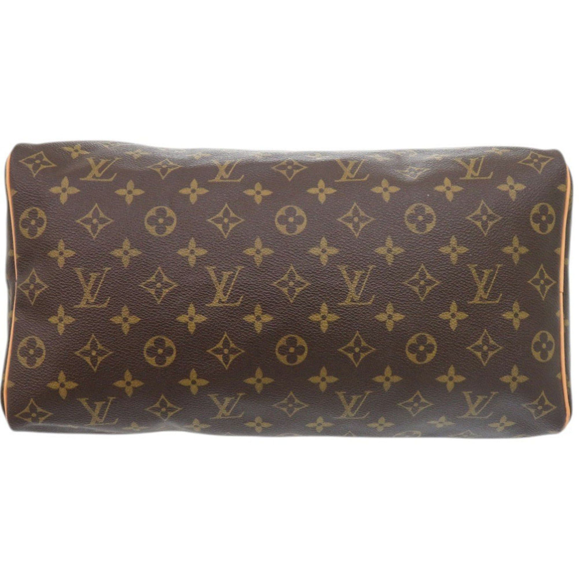 Louis Vuitton Louis Vuitton Speedy 35 Monogram M41524 Handbag LV 0818LOUIS VUITTON Size ONE SIZE - 3 Thumbnail