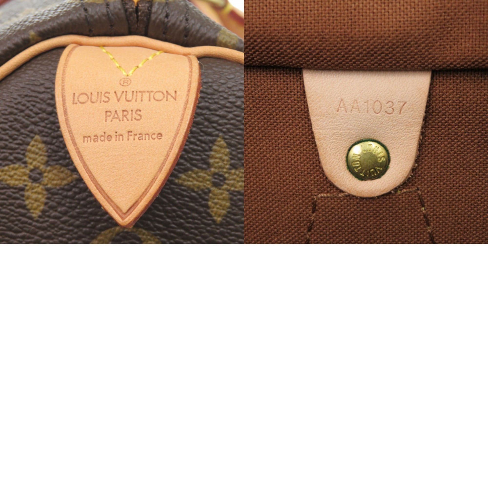 Louis Vuitton Louis Vuitton Speedy 35 Monogram M41524 Handbag LV 0818LOUIS VUITTON Size ONE SIZE - 10 Thumbnail