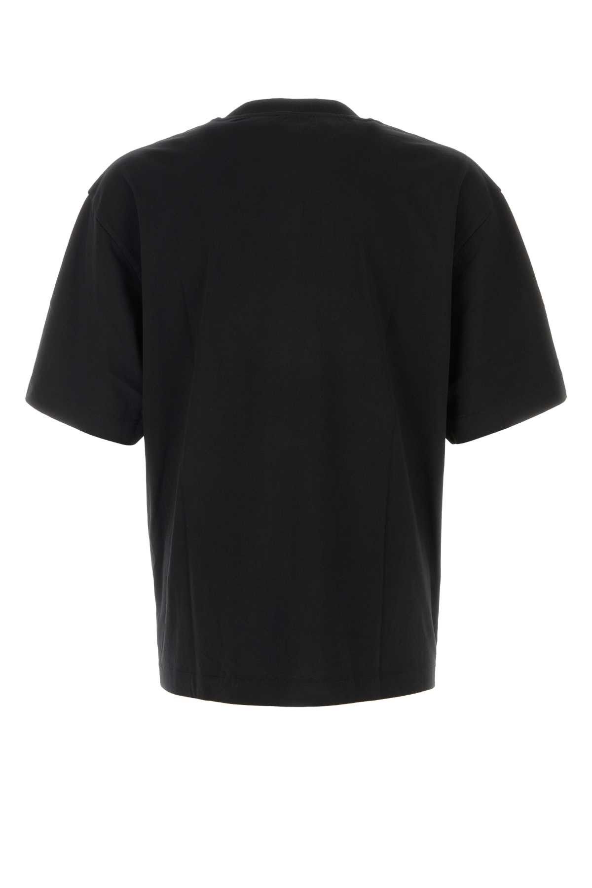 Off-White Black Cotton T-Shirt Size US S / EU 44-46 / 1 - 2 Thumbnail