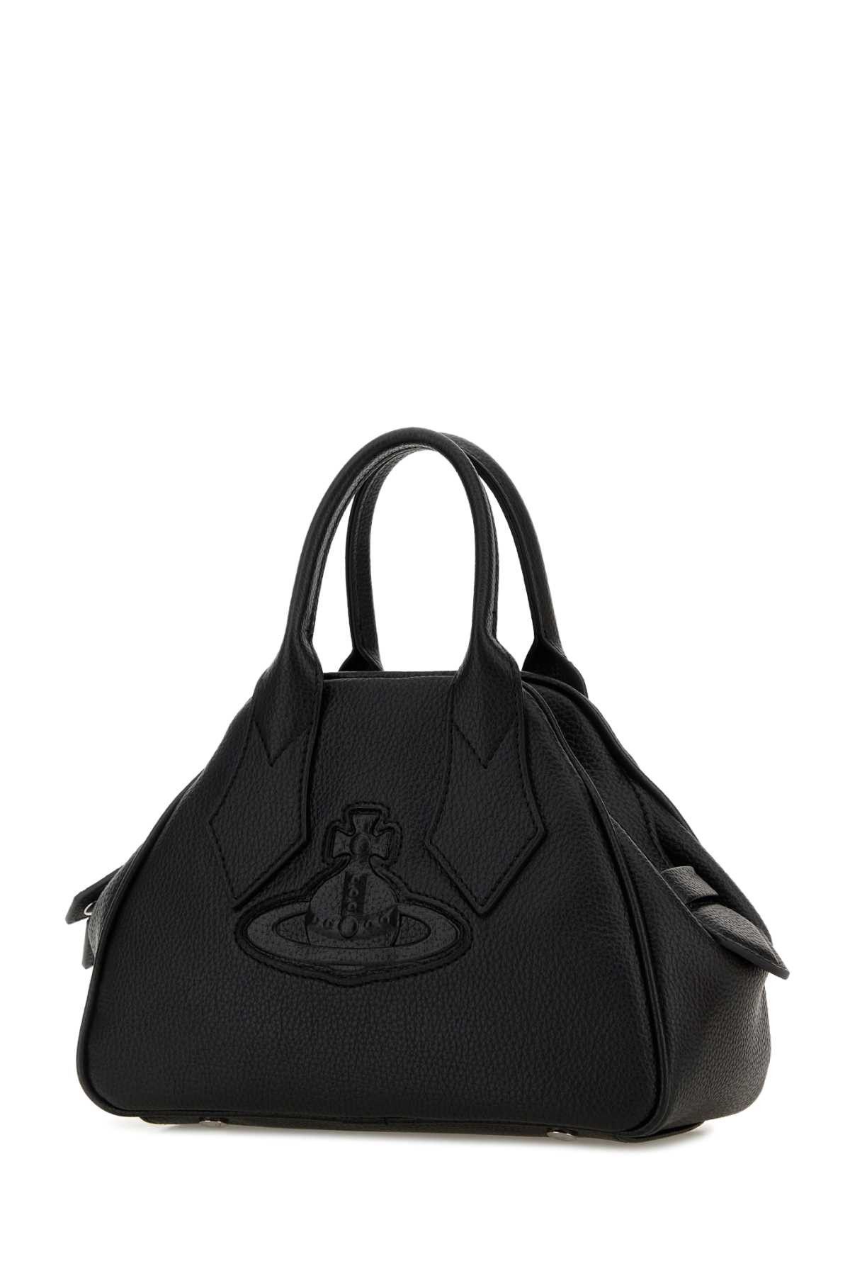 Vivienne Westwood Black Leather Small Yasmine Handbag Size ONE SIZE - 2 Thumbnail