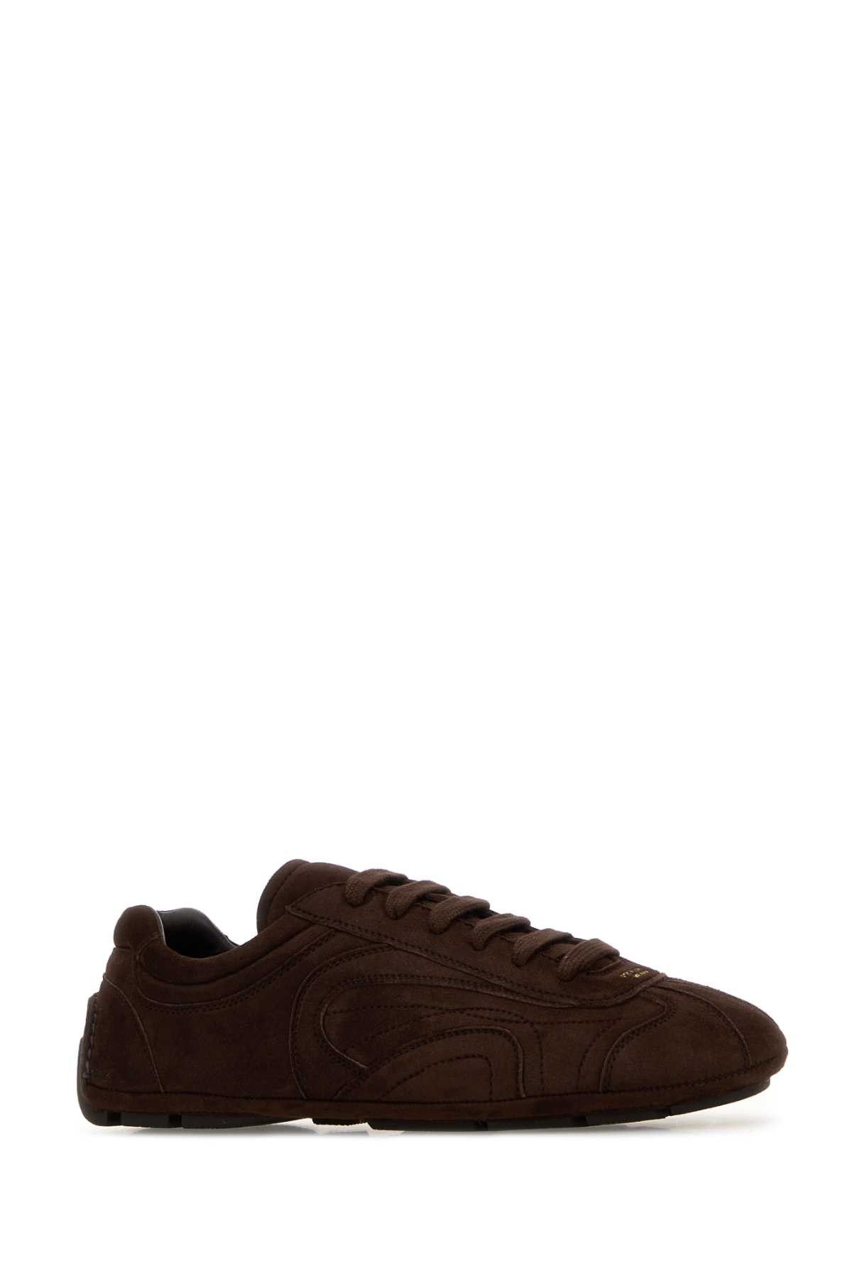 Prada Brown Suede Montecarlo Re-Edition 2005 Sneakers Size US 9 / EU 42 - 2 Thumbnail