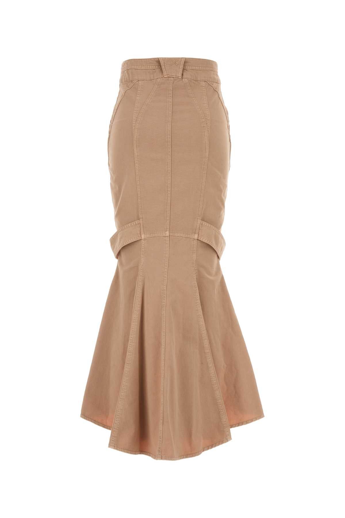 Blumarine Light Pink Denim Skirt Size 26" / US 2 / IT 38 - 2 Thumbnail