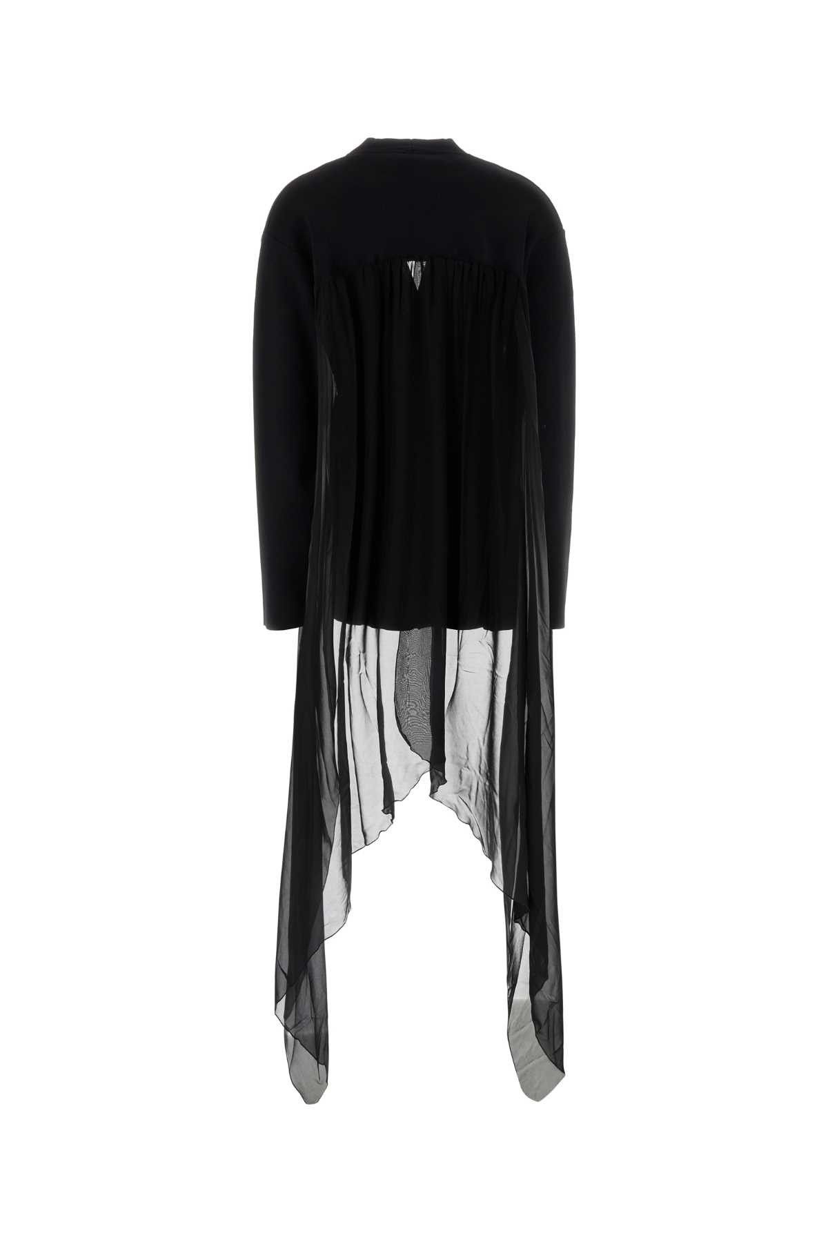 Blumarine Black Viscose Blend Cardigan Size M / US 6-8 / IT 42-44 - 2 Thumbnail