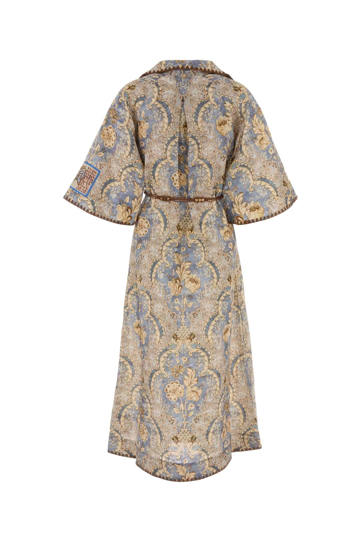 Zimmermann Printed Linen Daylight Tunic Dress Size S / US 4 / IT 40 - 2 Thumbnail