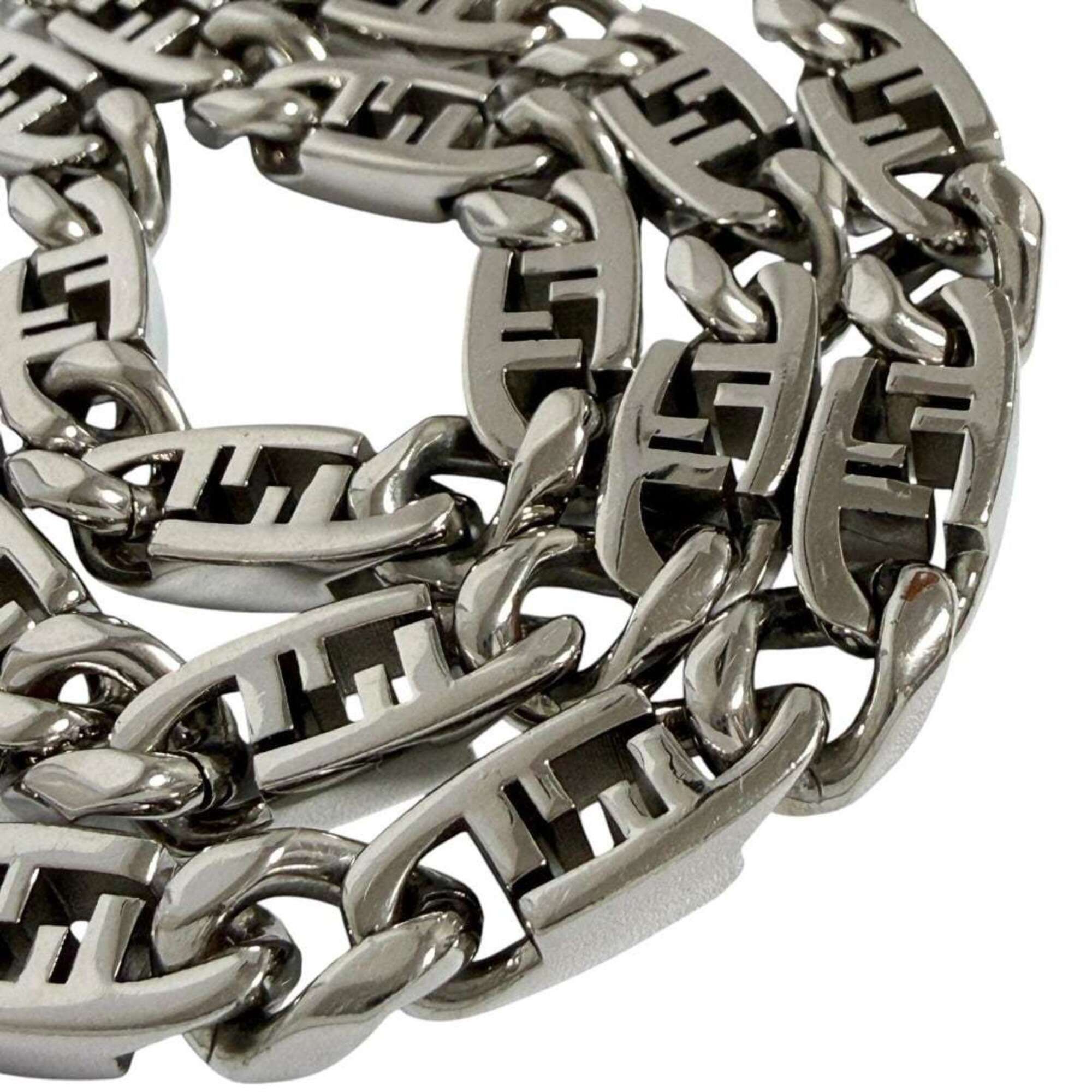 Fendi Fendi Men's Auroch Chain Link Necklace Size ONE SIZE - 7 Thumbnail