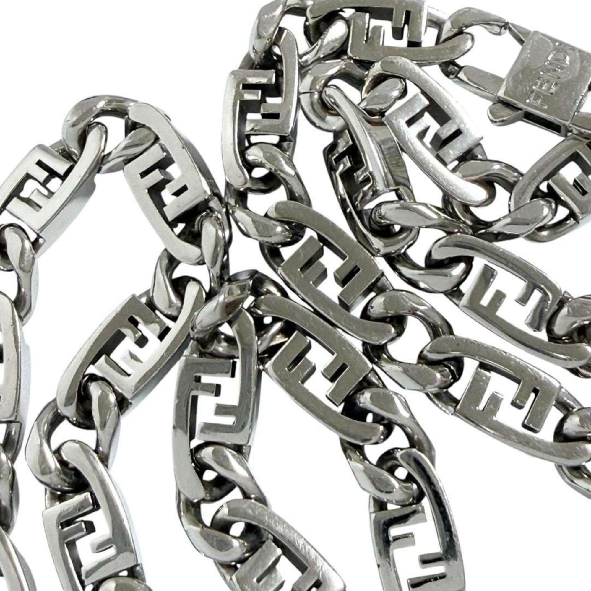 Fendi Fendi Men's Auroch Chain Link Necklace Size ONE SIZE - 6 Thumbnail