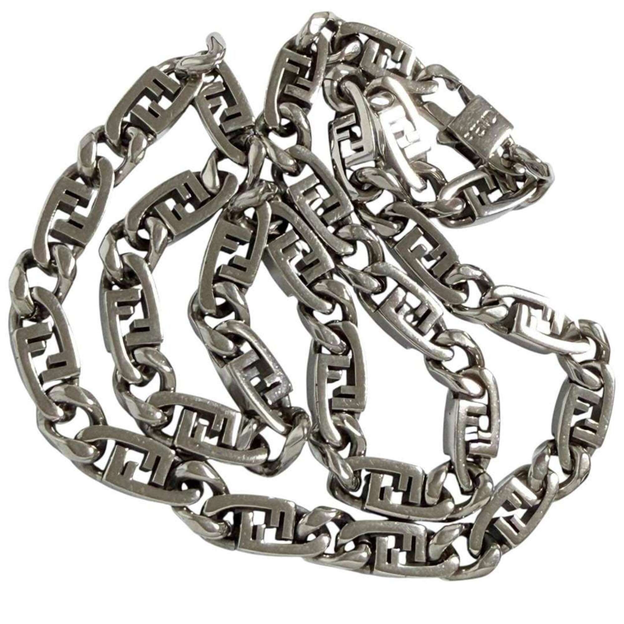 Fendi Fendi Men's Auroch Chain Link Necklace Size ONE SIZE - 3 Thumbnail