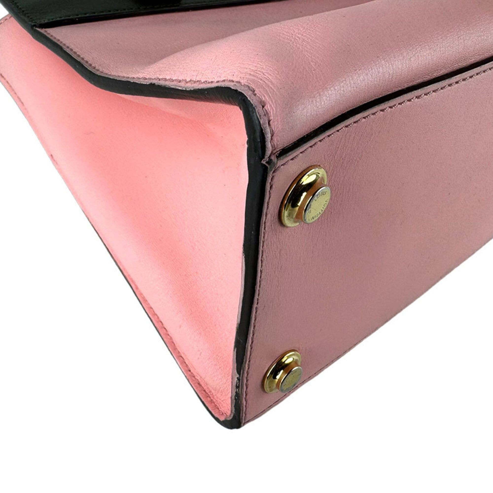 Louis Vuitton Louis Vuitton City Steamer PM Leather Handbag/Shoulder Bag, Pink, Khaki, White, Women's, M42188 z9256 Size ONE SIZE - 8 Thumbnail