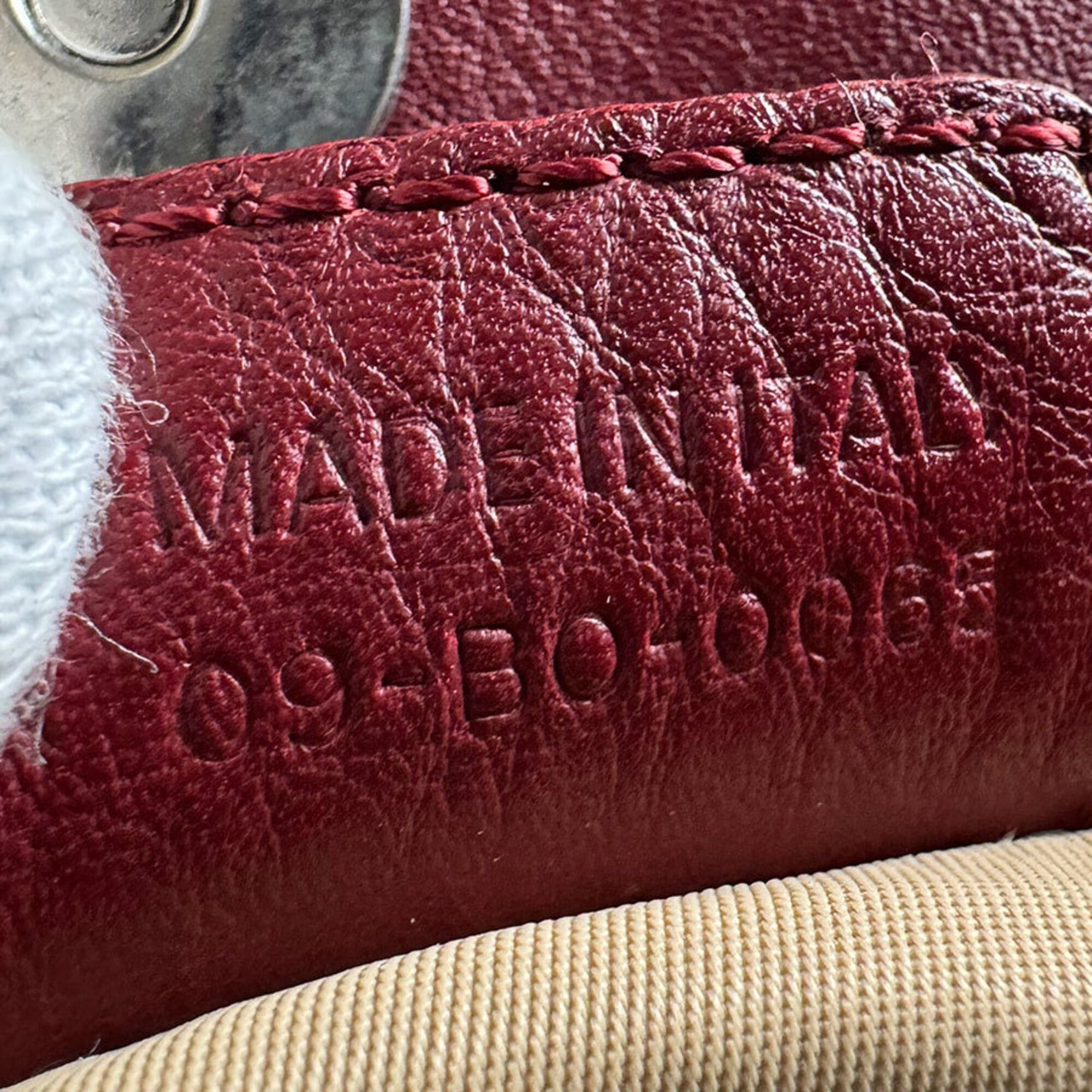 Dior Christian Dior handbag, leather and canvas, red brown, women's, z9180 Size ONE SIZE - 12 Thumbnail