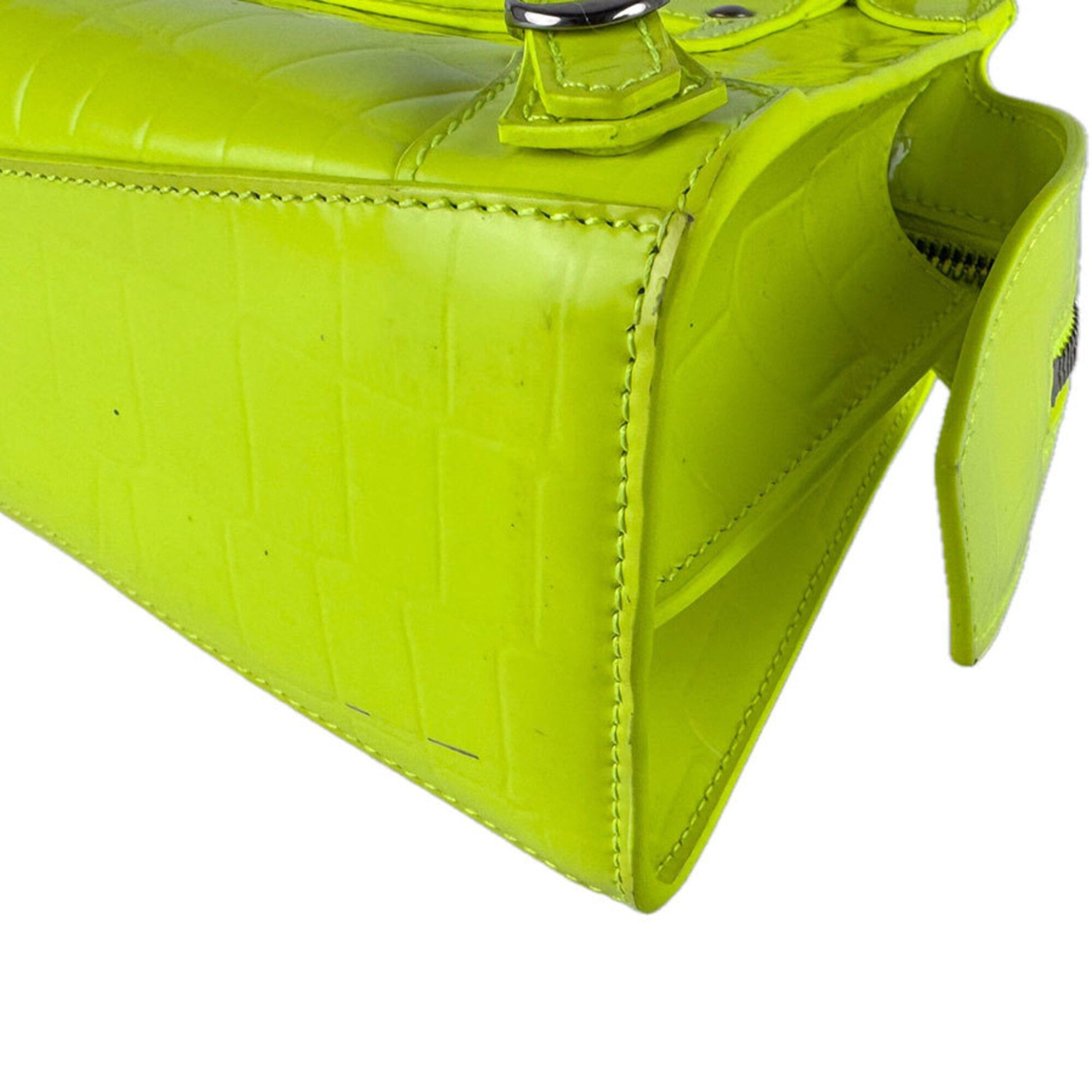 Balenciaga Balenciaga Handbag Shoulder Bag Neo Classic City Mini Embossed Leather Neon Yellow Women's 638524 z9260 Size ONE SIZE - 9 Thumbnail
