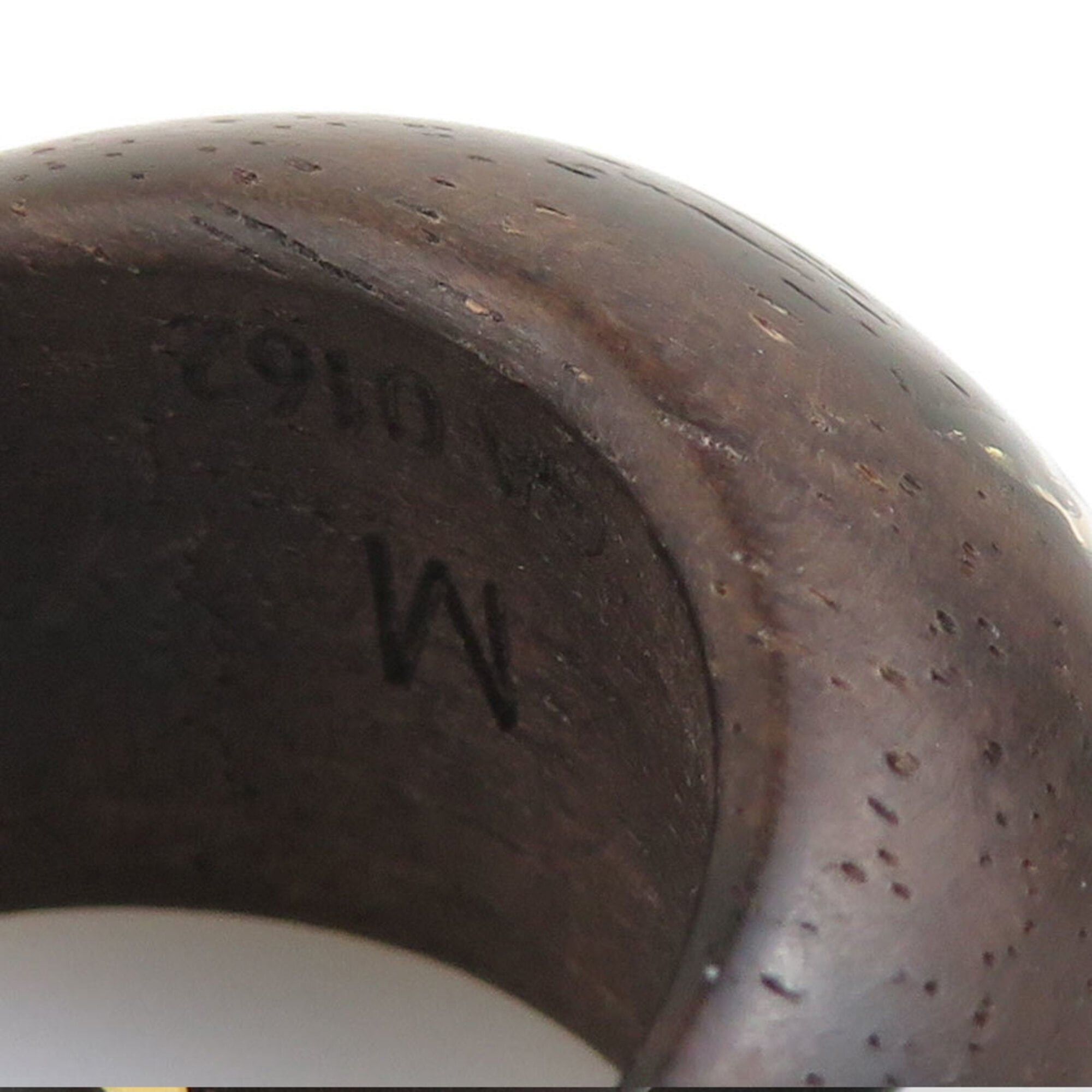 Louis Vuitton Louis Vuitton Ring - Bague Sylvania Wood Brown Women's M65934 1 h32115a Size ONE SIZE - 10 Thumbnail