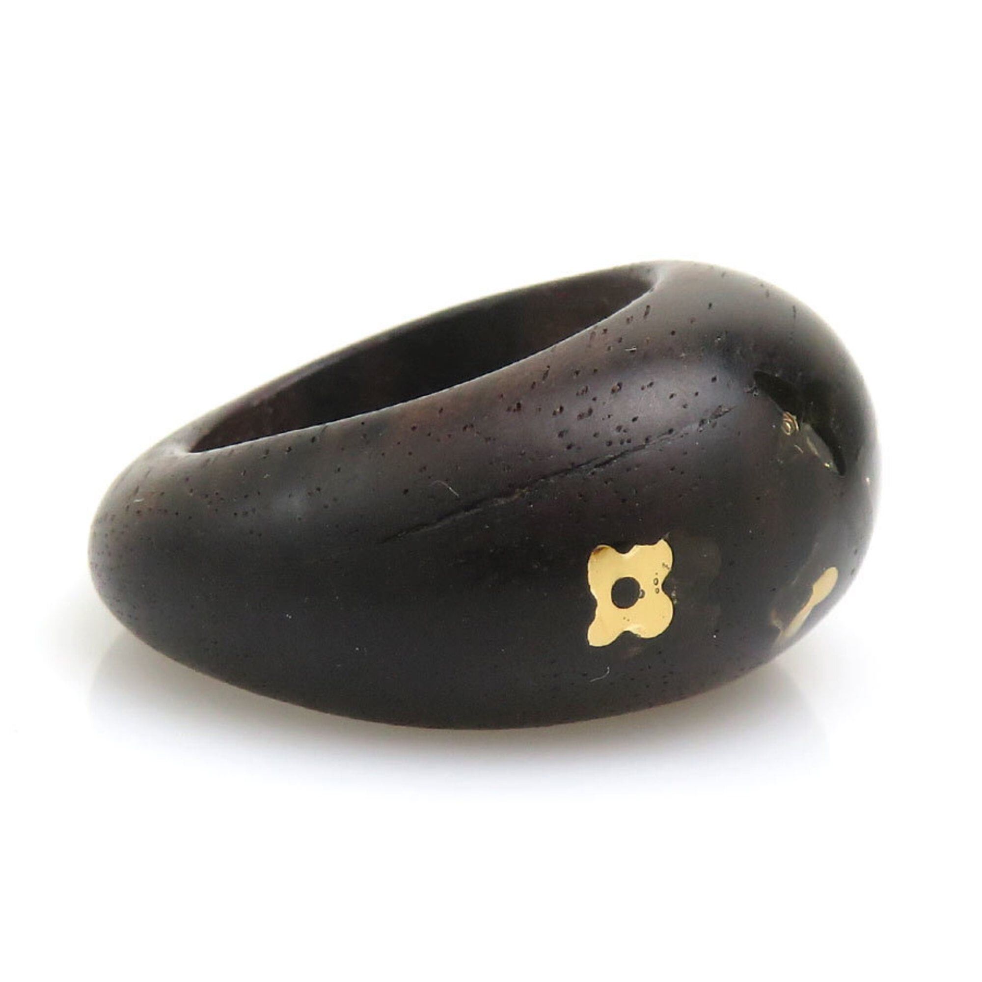 Louis Vuitton Louis Vuitton Ring - Bague Sylvania Wood Brown Women's M65934 1 h32115a Size ONE SIZE - 3 Thumbnail