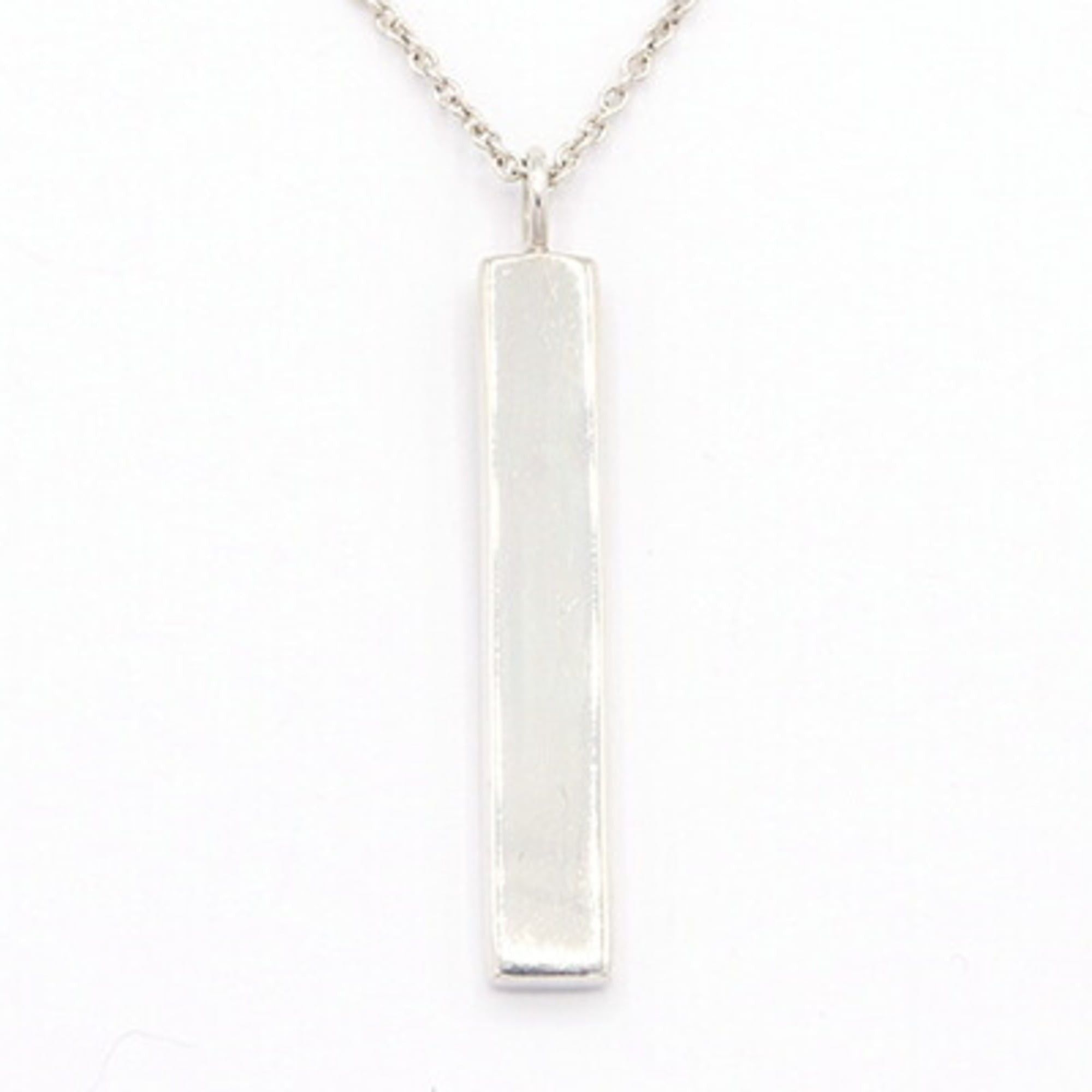 Tiffany & Co. Tiffany & Co. Notes Bar Necklace, 1P Diamond, Sterling Silver 925 Pendant Choker, Women's. Size ONE SIZE - 2 Thumbnail