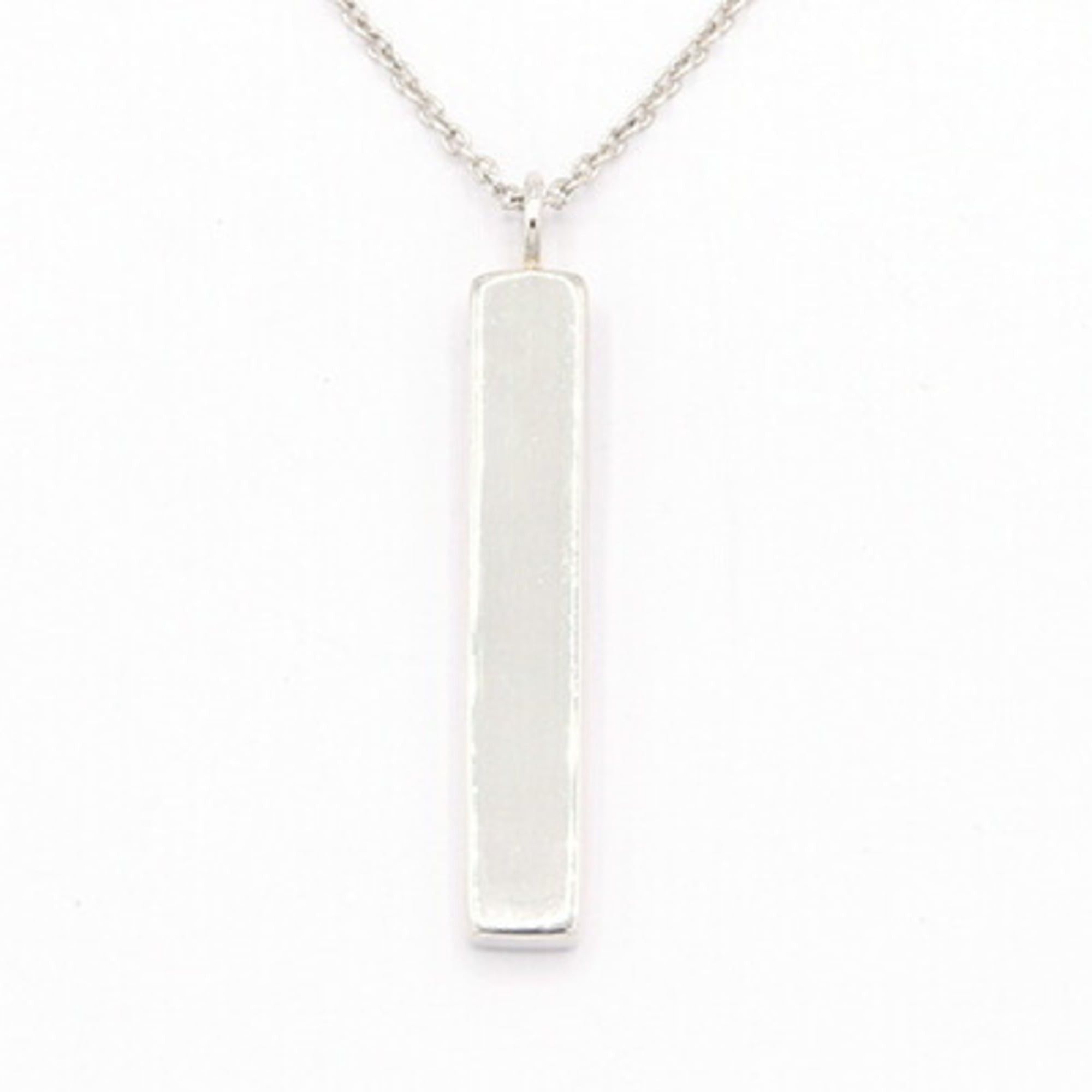 Tiffany & Co. Tiffany & Co. Notes Bar Necklace, 1P Diamond, Sterling Silver 925 Pendant Choker, Women's. Size ONE SIZE - 2 Thumbnail