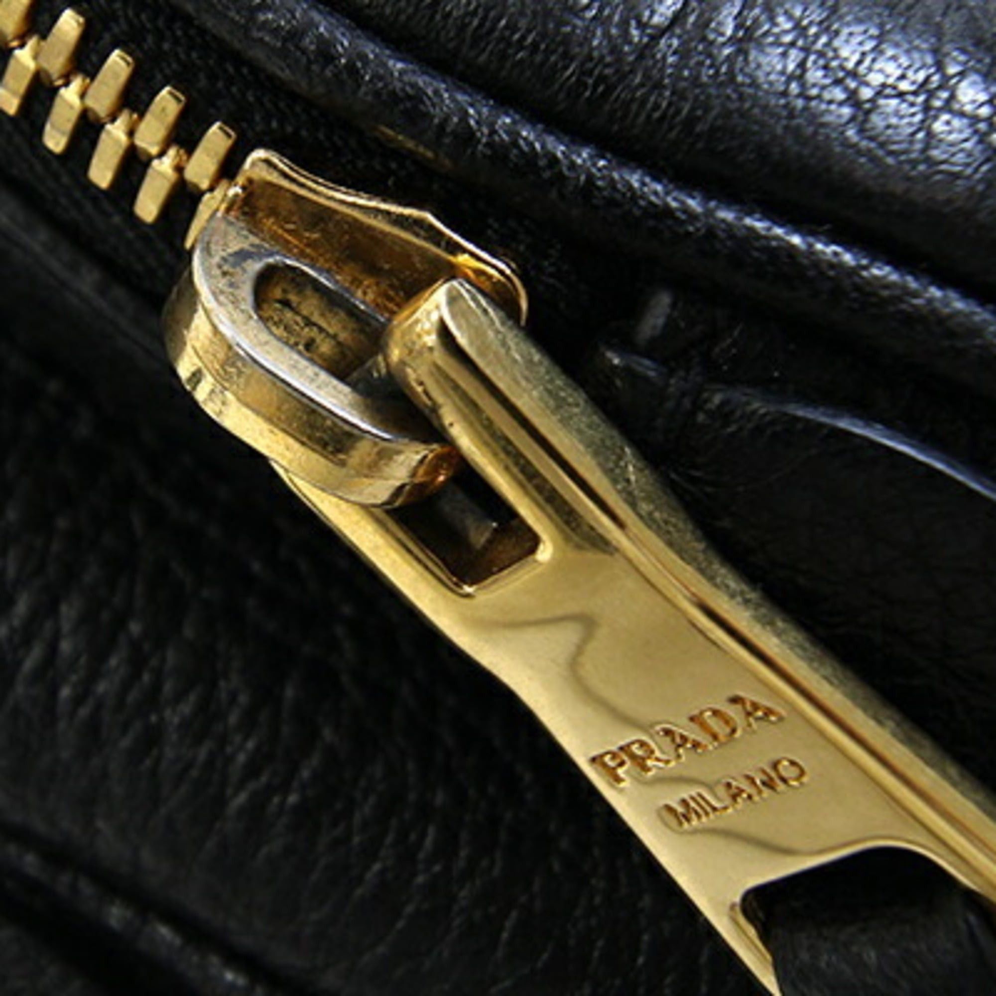 Prada Prada Backpack 1BZ051 Black Leather Mini for Women PRADA Size ONE SIZE - 8 Thumbnail