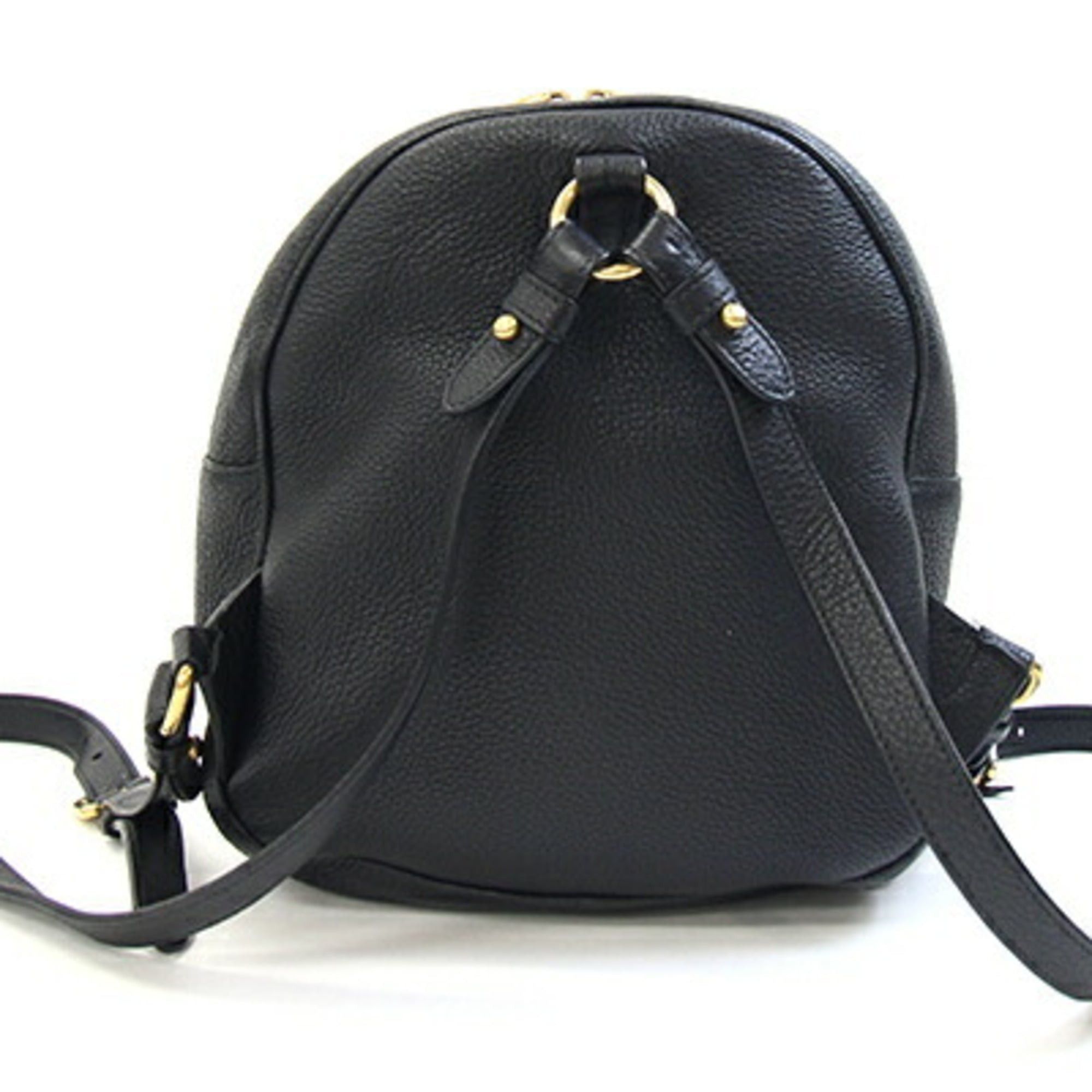 Prada Prada Backpack 1BZ051 Black Leather Mini for Women PRADA Size ONE SIZE - 2 Thumbnail