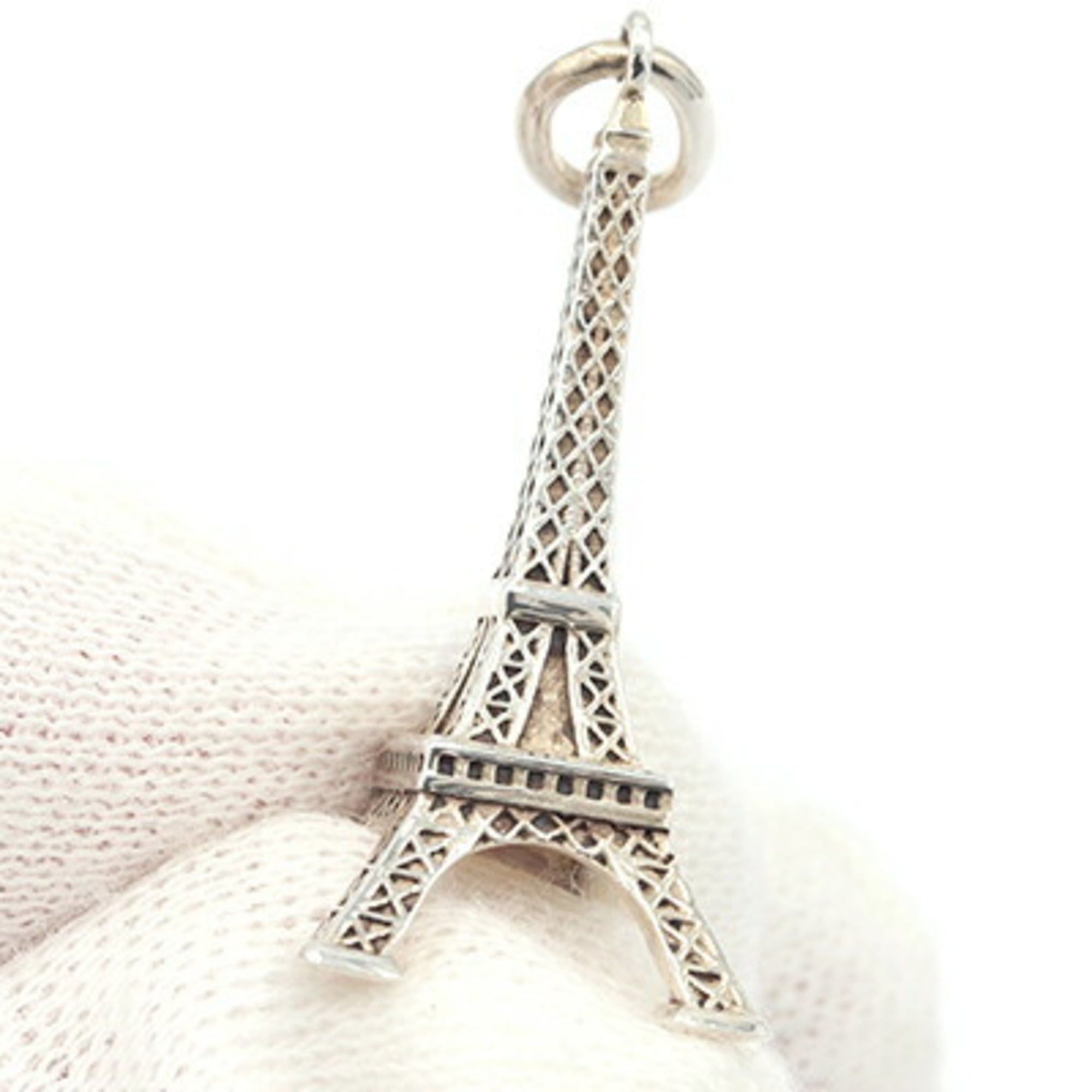 Tiffany & Co. Tiffany & Co. Eiffel Tower Pendant Top, Sterling Silver 925, Necklace Head, Choker, Women's. Size ONE SIZE - 4 Thumbnail