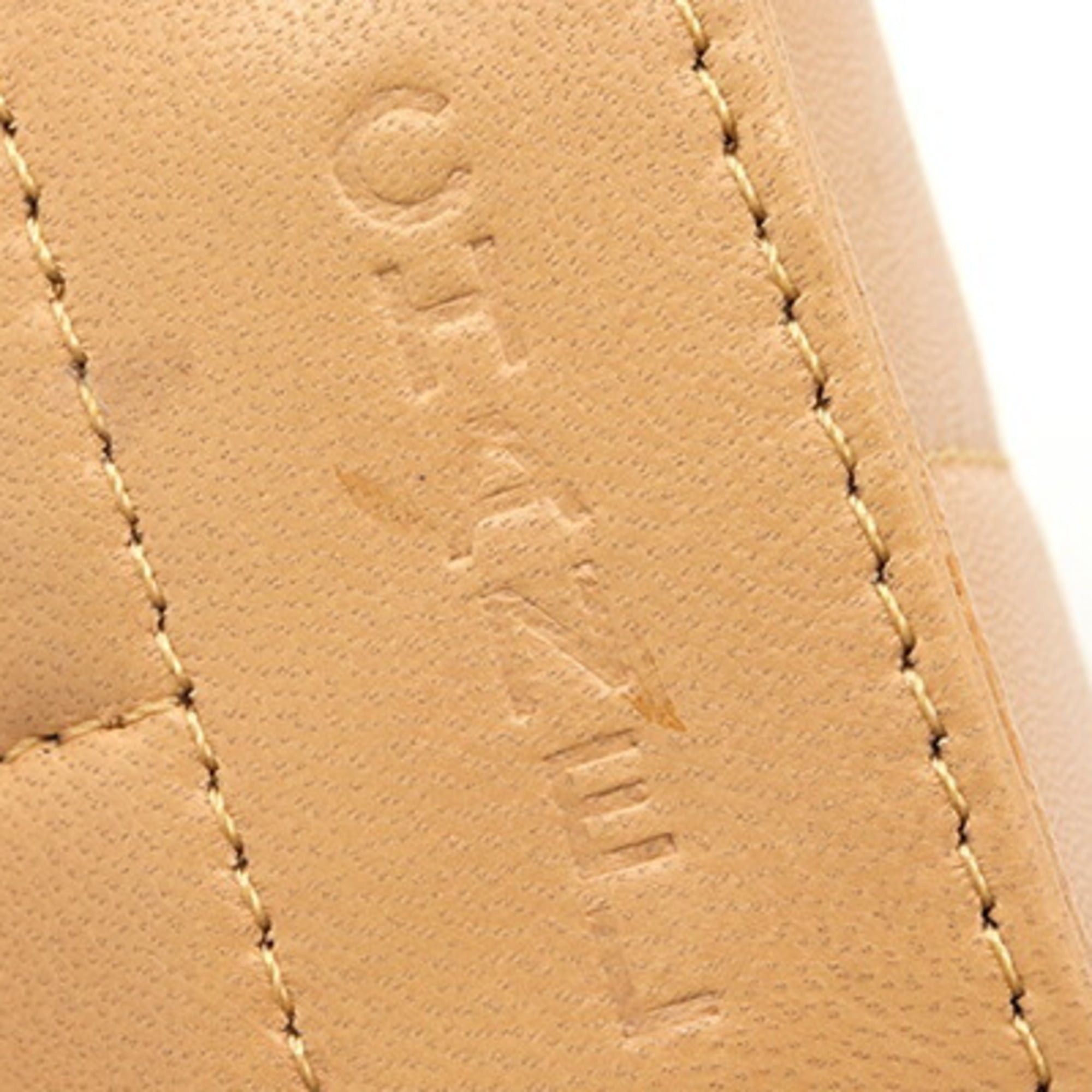 Chanel Chanel Chocolate Bar Bracelet, Beige Leather Bangle, Women's CHANEL Size ONE SIZE - 5 Thumbnail