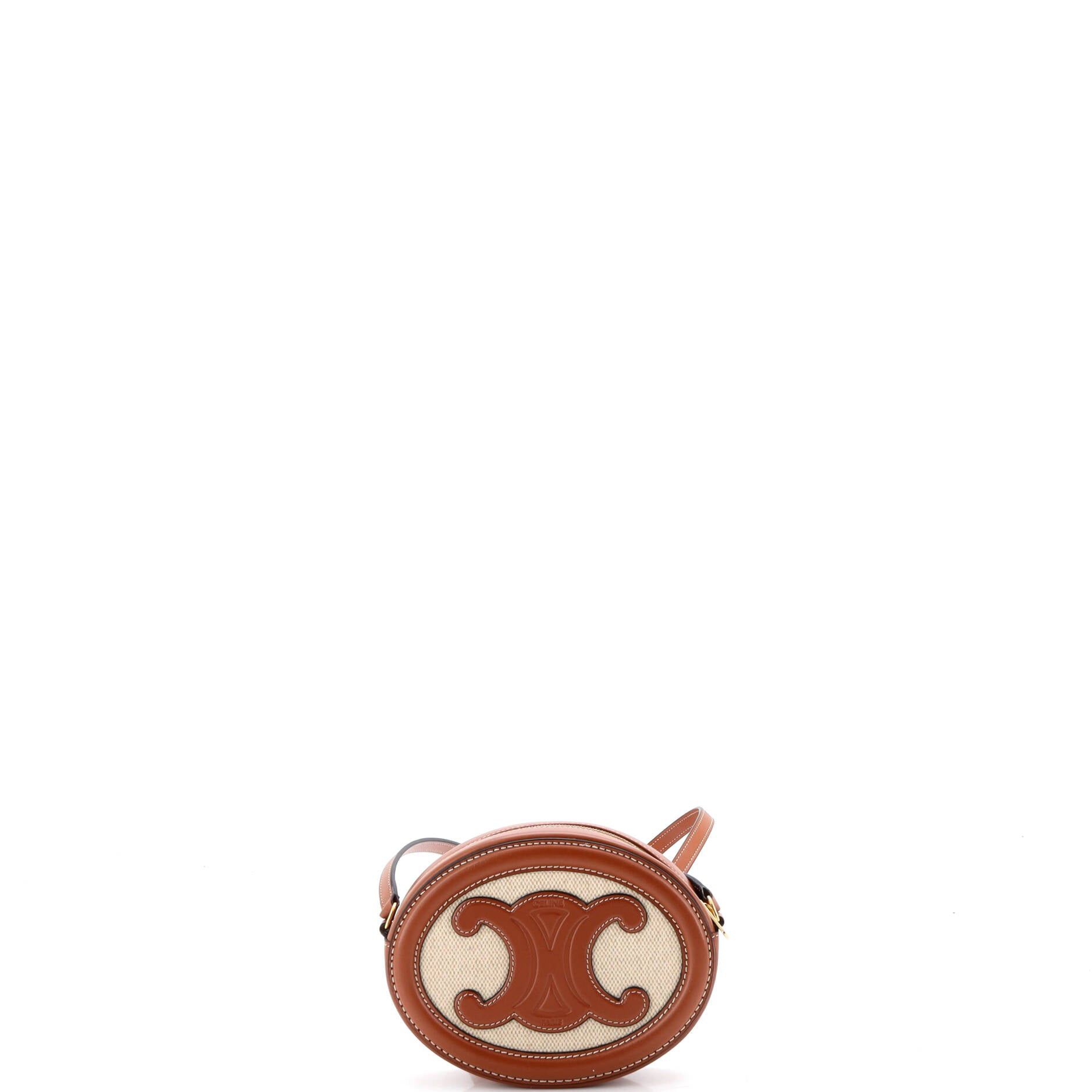 Celine Triomphe Oval Crossbody Bag Size ONE SIZE - 3 Thumbnail