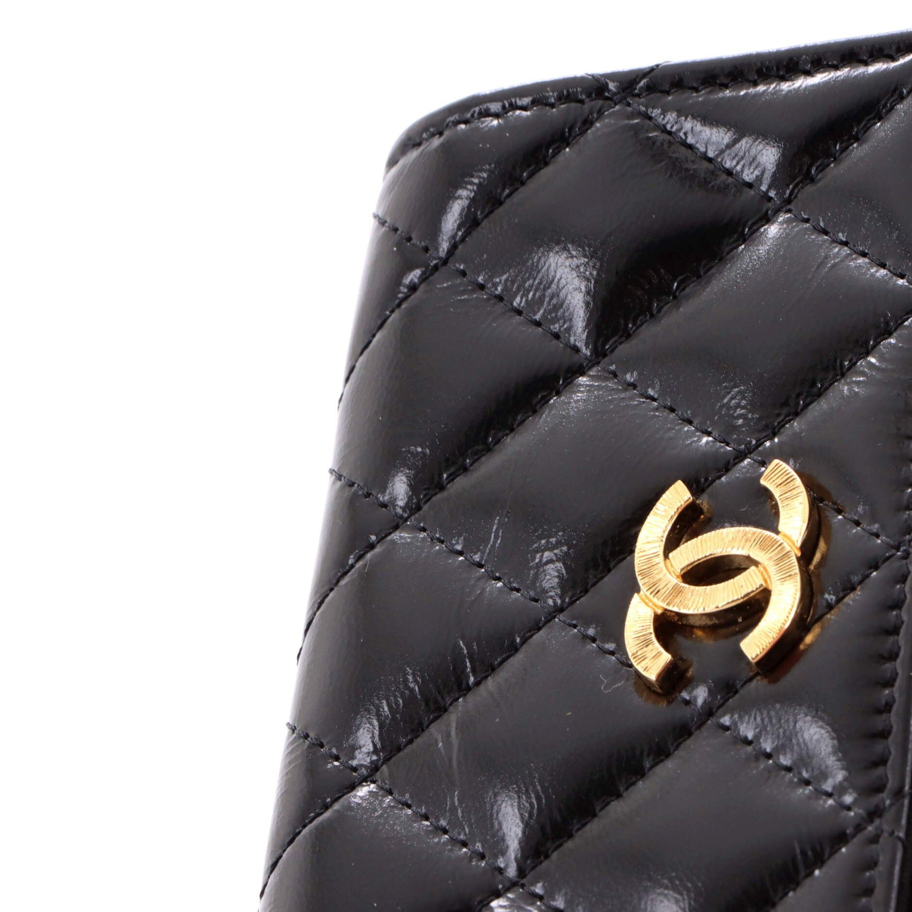 Chanel Textured CC Zip Around Card Holder Size ONE SIZE - 6 Thumbnail