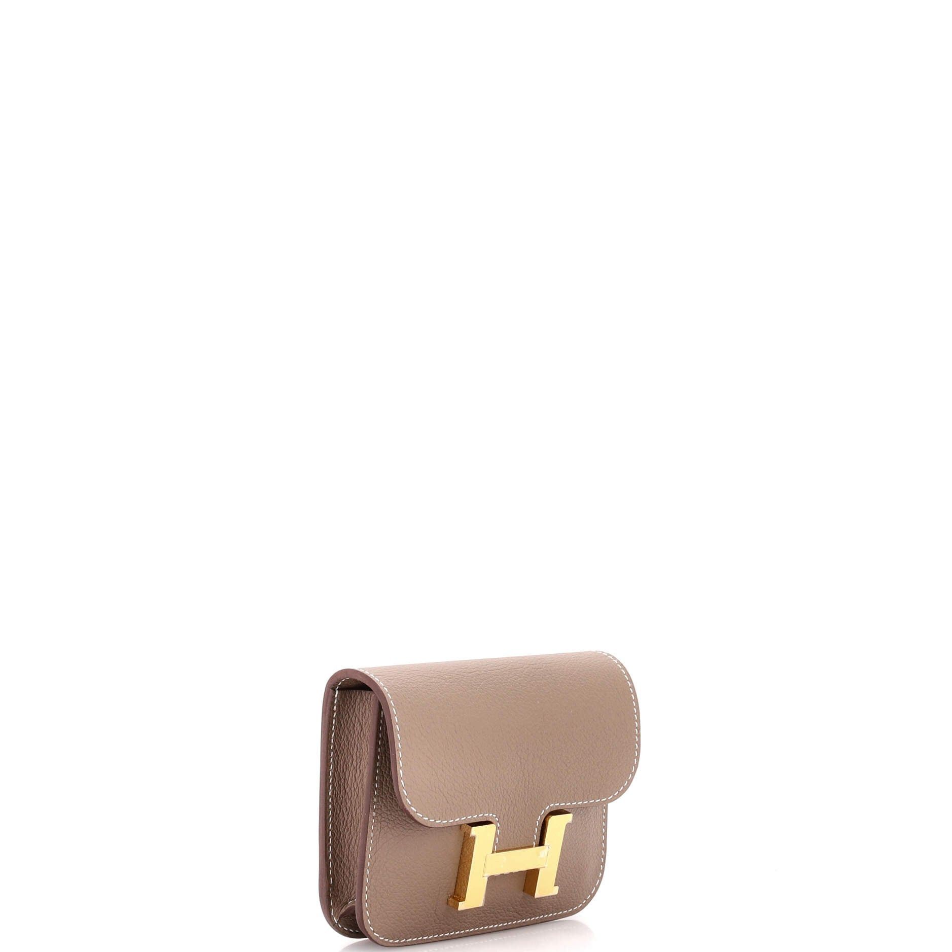 Hermes Constance Slim Wallet Size ONE SIZE - 3 Thumbnail