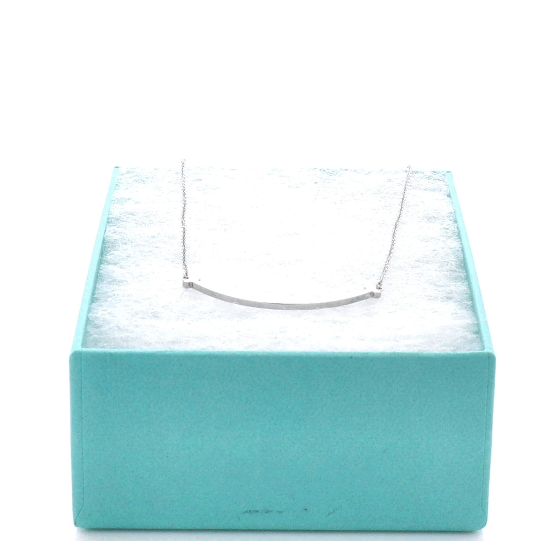 Tiffany & Co. T Smile Pendant Necklace Size ONE SIZE - 2 Thumbnail