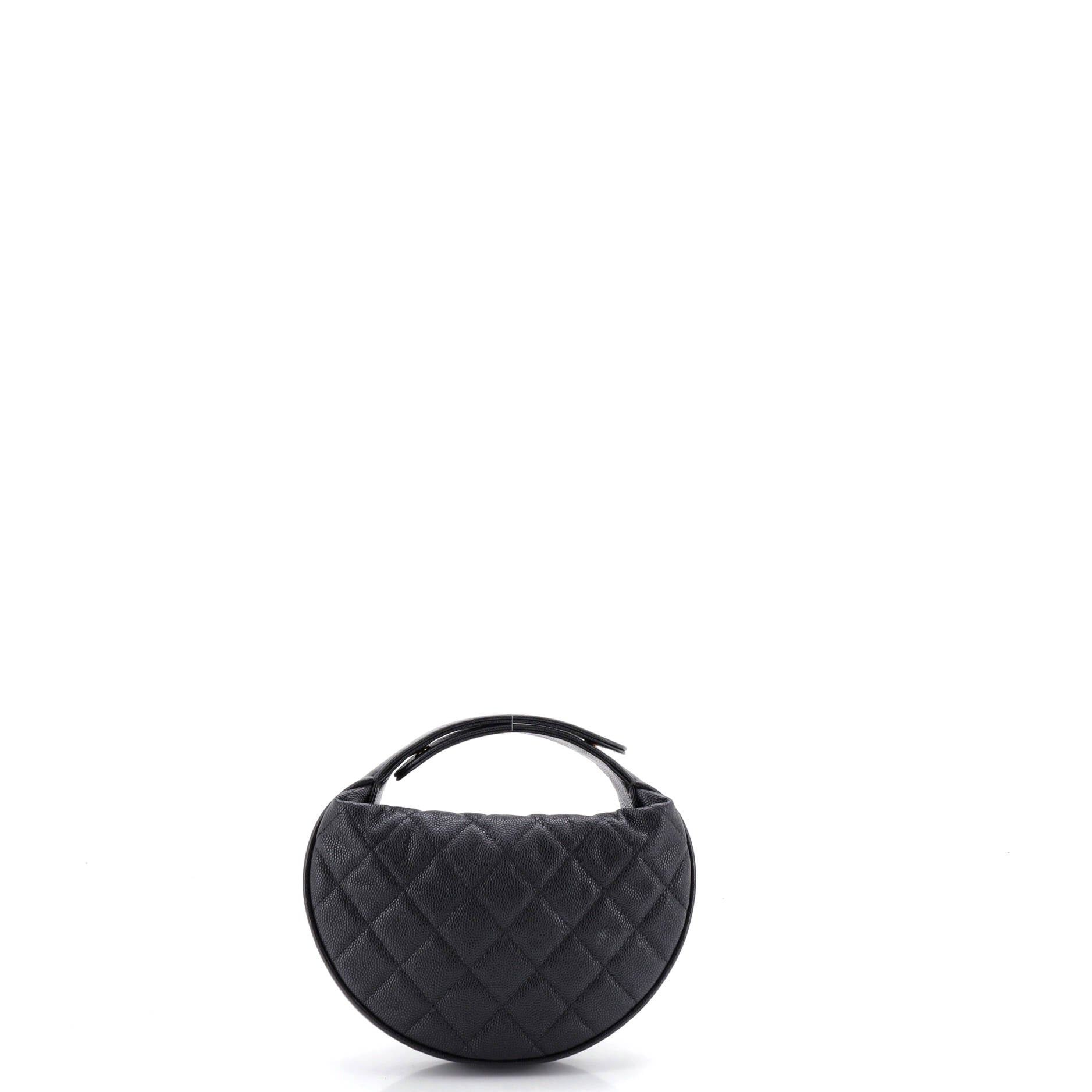Chanel Double Chain Bow Hobo Pouch Size ONE SIZE - 3 Thumbnail
