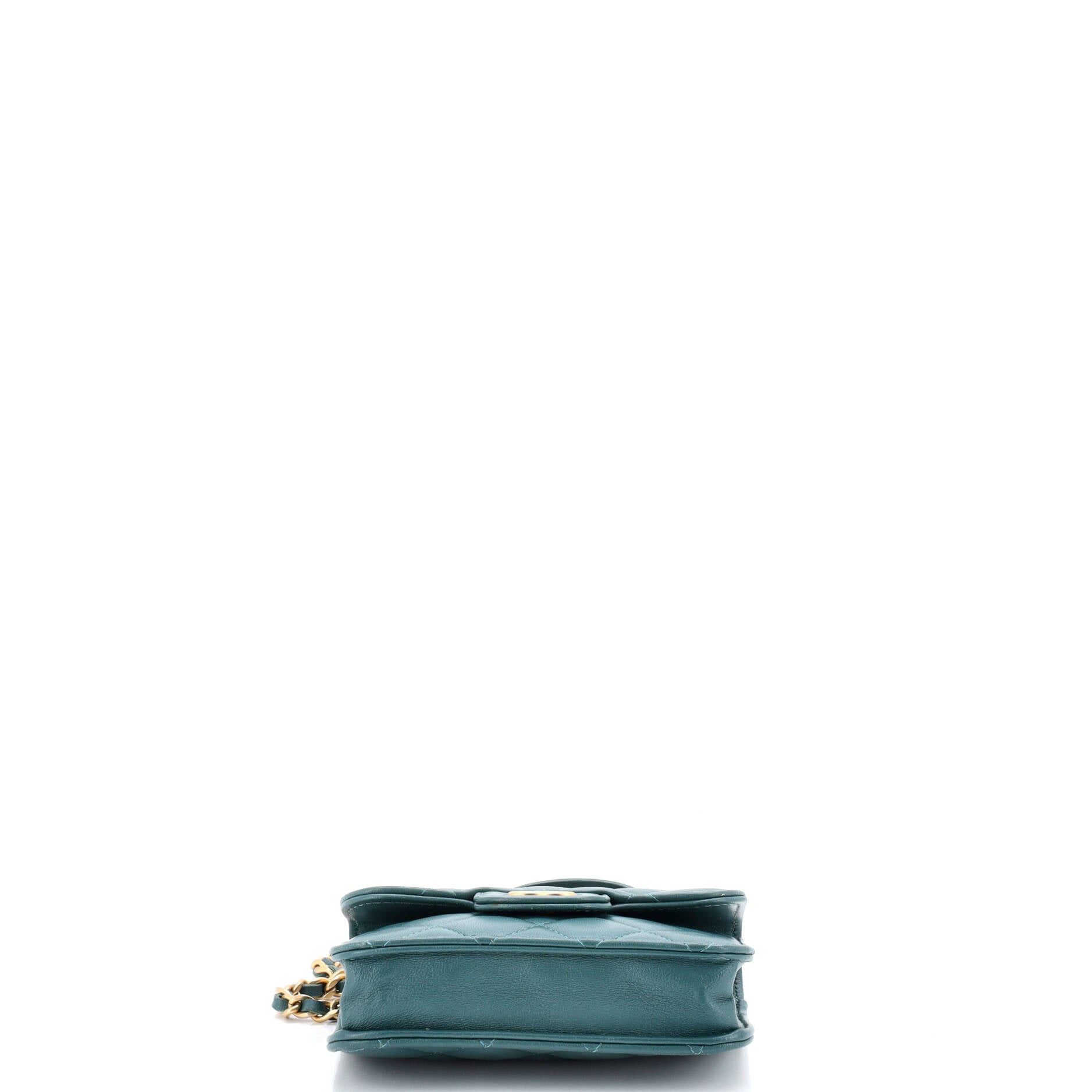 Chanel Top Handle Flap Coin Purse with Chain Size ONE SIZE - 4 Thumbnail