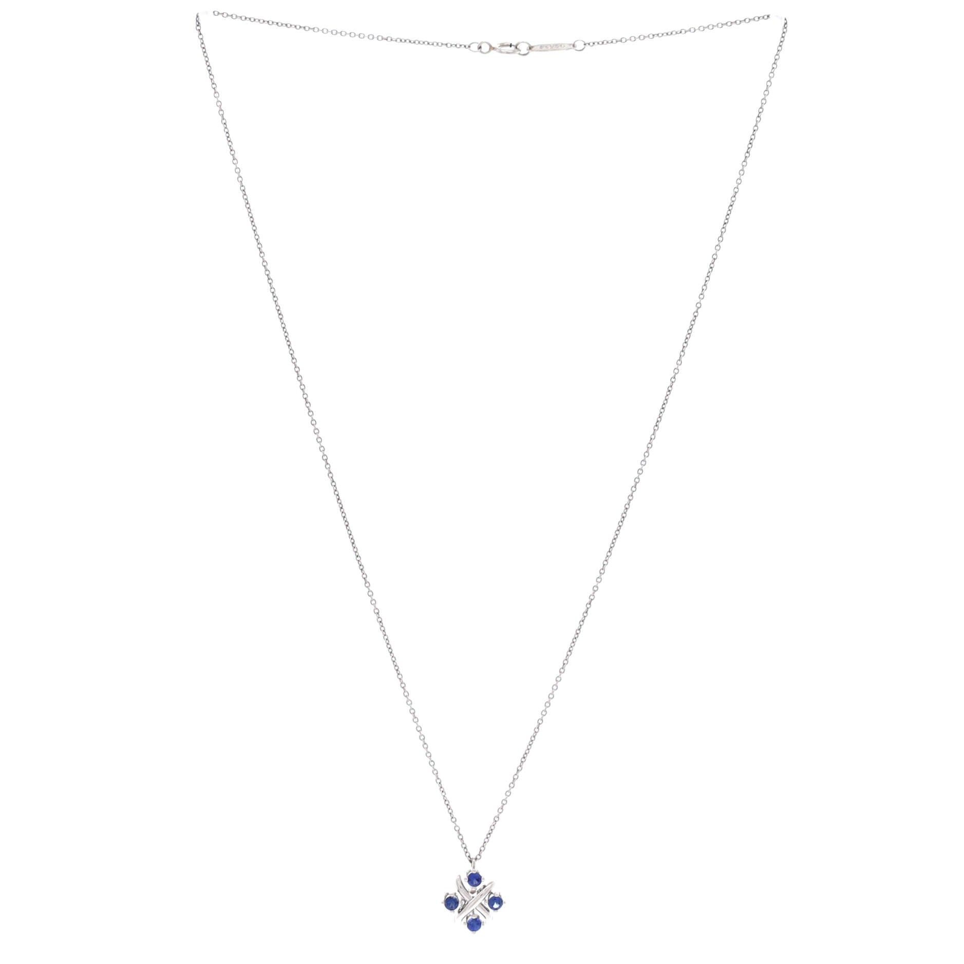 Tiffany & Co. Schlumberger Lynn Pendant Necklace Size ONE SIZE - 2 Thumbnail