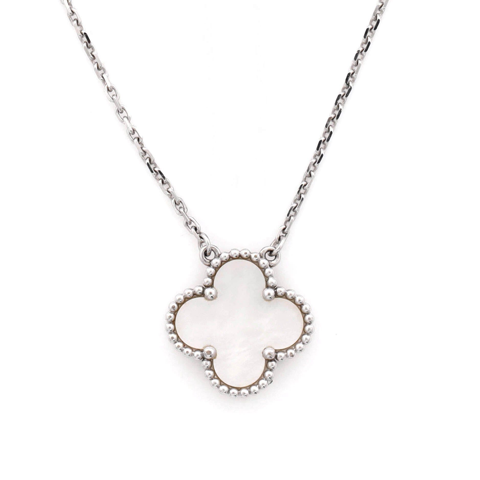 Van Cleef & Arpels Vintage Alhambra Pendant Necklace Size ONE SIZE - 4 Thumbnail