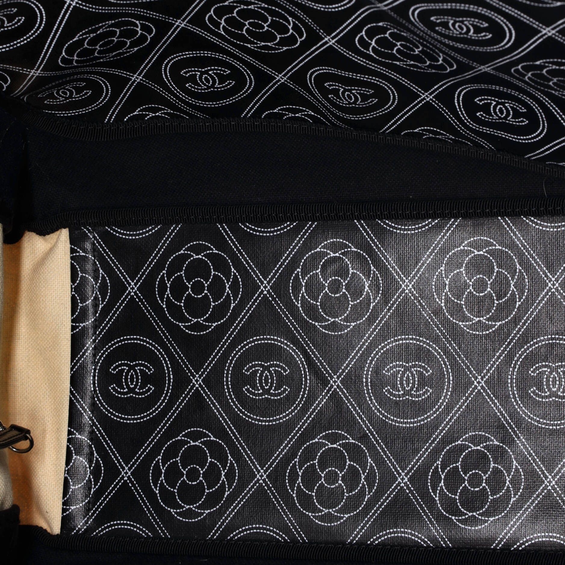 Chanel Logo Camellia Shopping Tote Size ONE SIZE - 6 Thumbnail