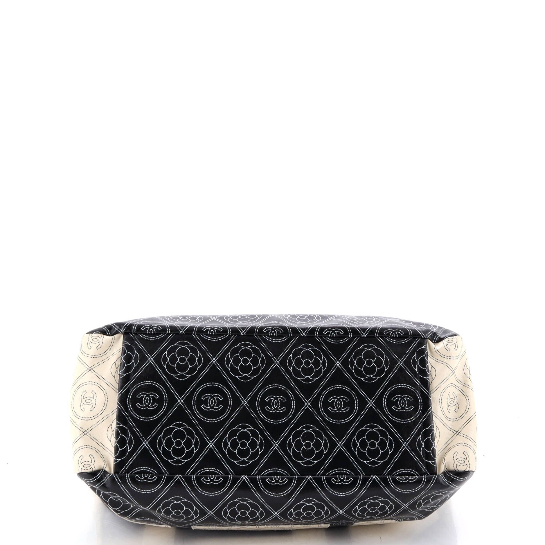 Chanel Logo Camellia Shopping Tote Size ONE SIZE - 5 Thumbnail