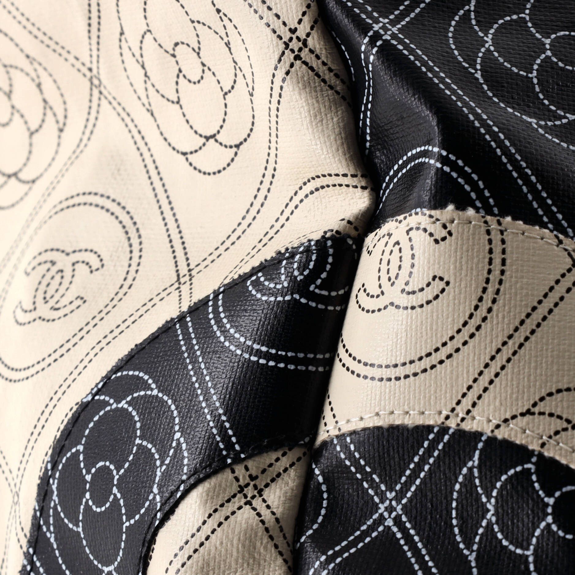 Chanel Logo Camellia Shopping Tote Size ONE SIZE - 7 Thumbnail