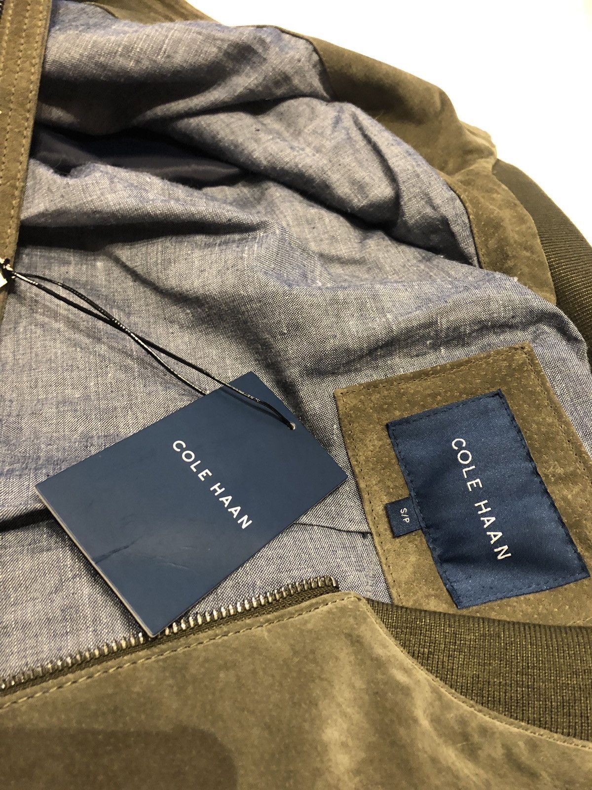 Cole Haan Cole Haan Suede Varsity Jacket Grailed