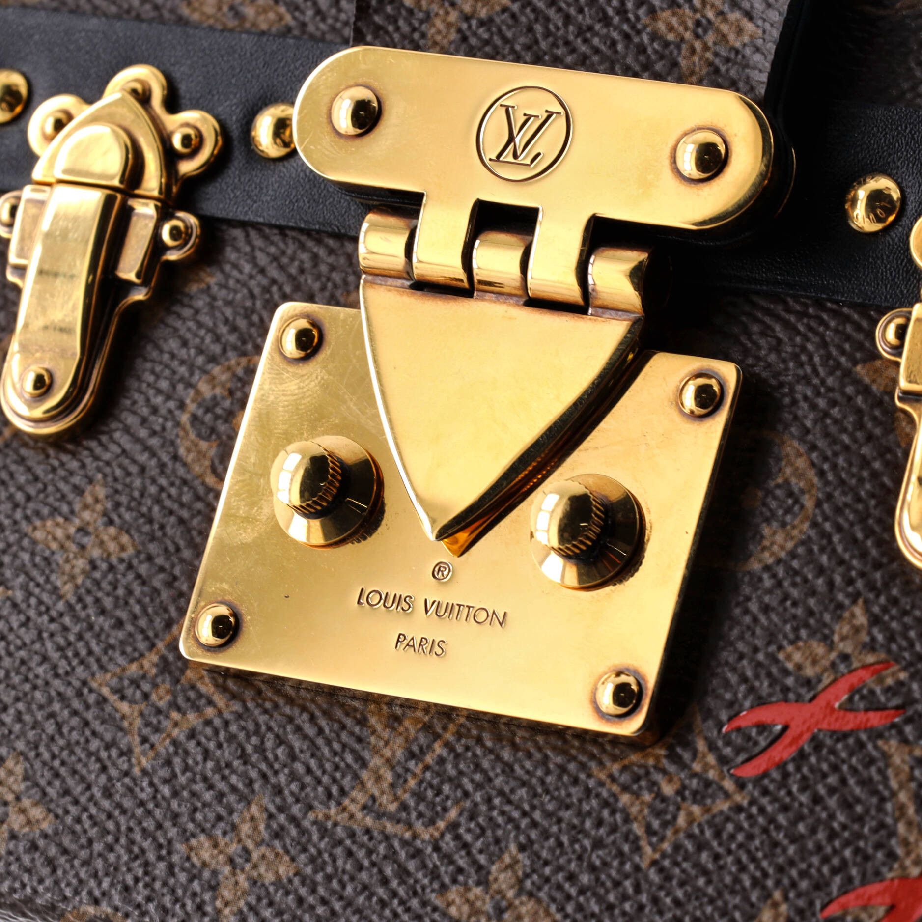 Louis Vuitton Petite Malle Handbag Size ONE SIZE - 6 Thumbnail