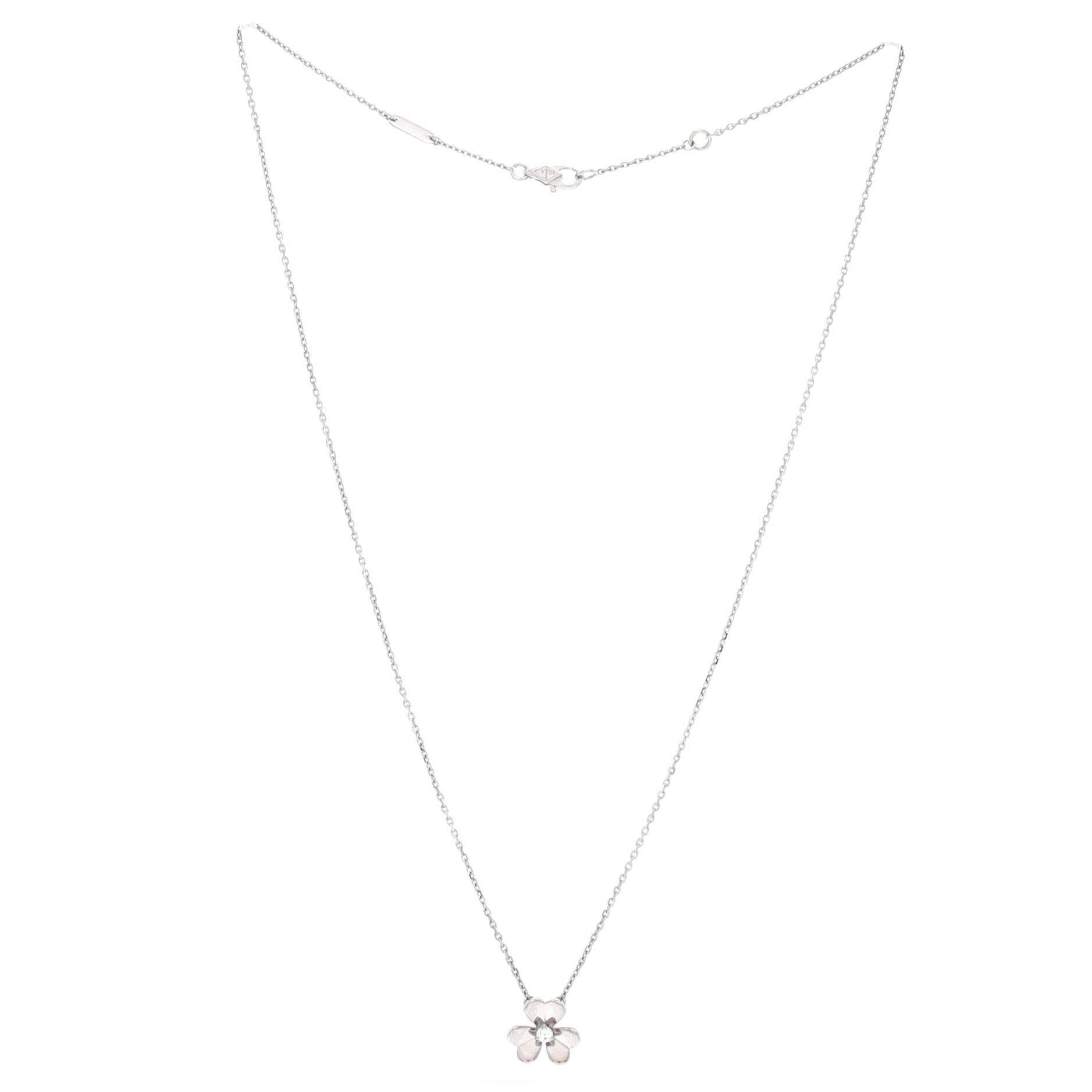 Van Cleef & Arpels Frivole Pendant Necklace Size ONE SIZE - 2 Thumbnail