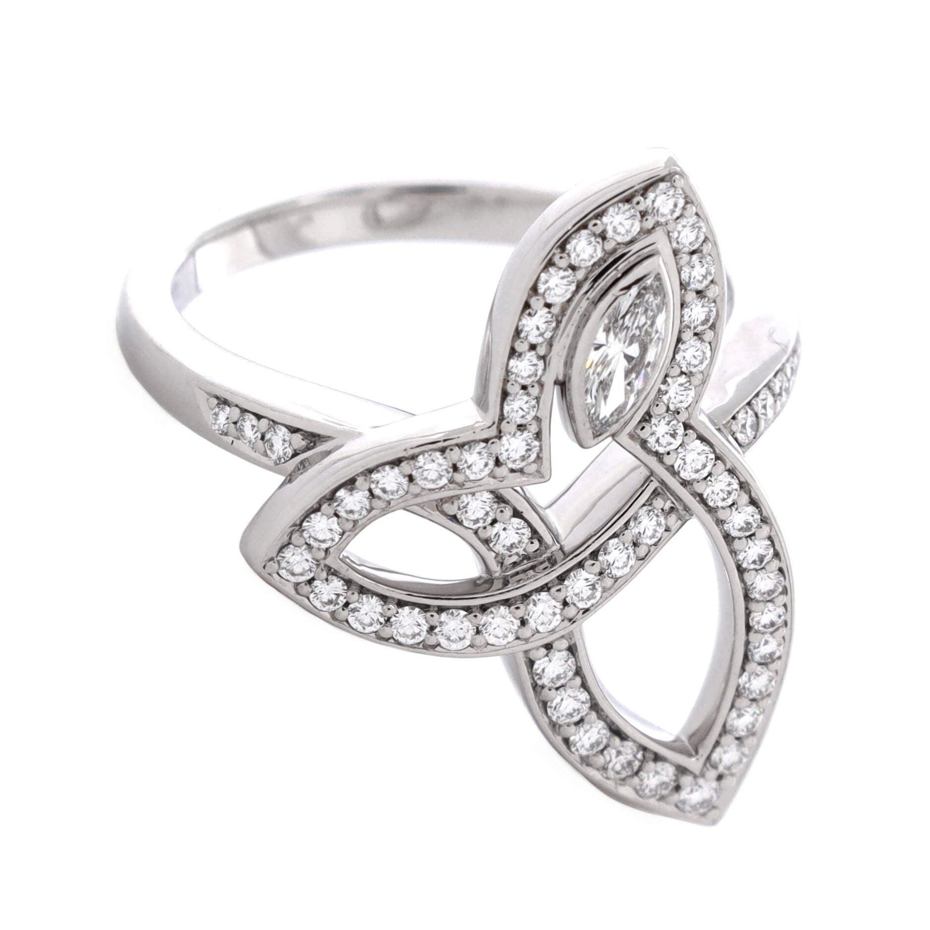 Harry Winston Lily Cluster Ring Size ONE SIZE - 2 Thumbnail