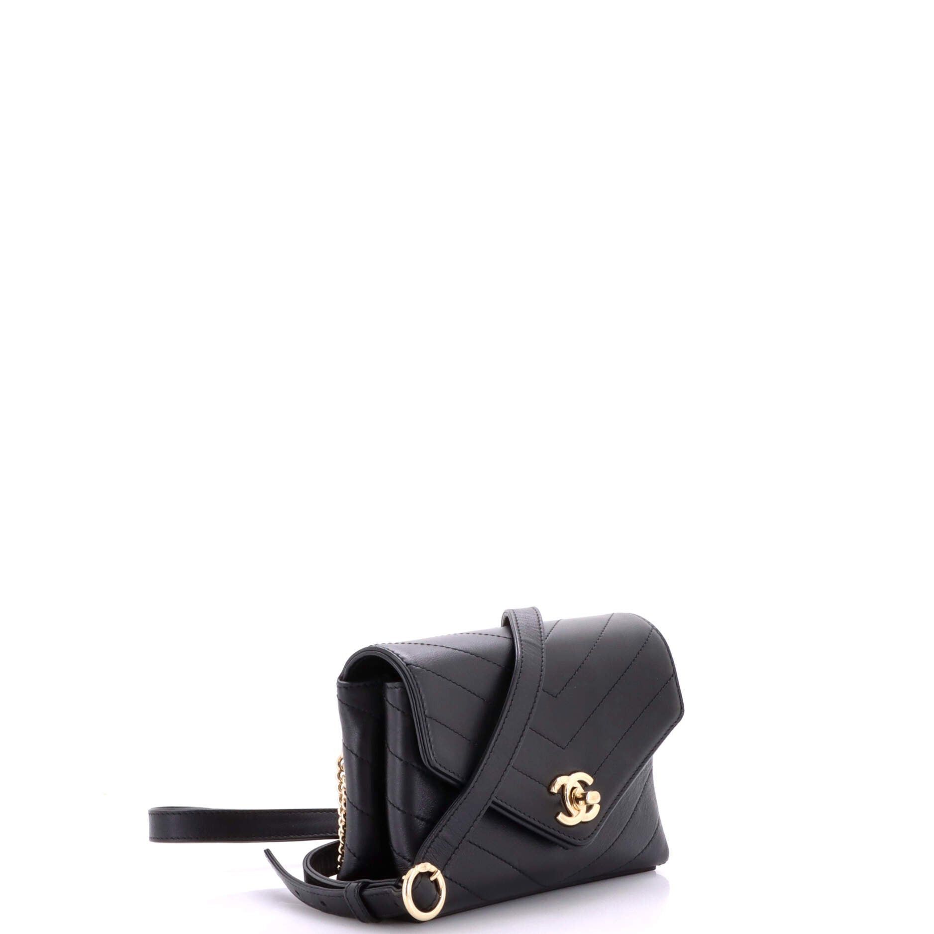 Chanel Coco Chevron Waist Bag Size ONE SIZE - 3 Thumbnail