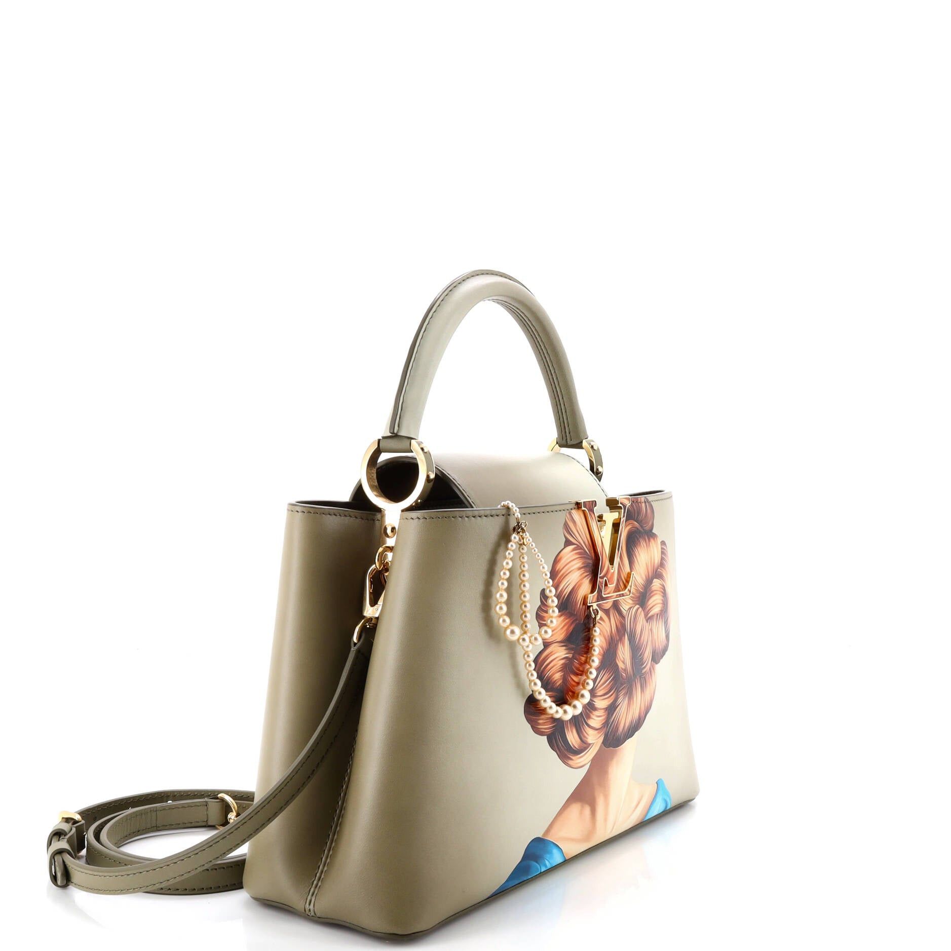 Louis Vuitton Ginger Locks ArtyCapucines Bag Size ONE SIZE - 3 Thumbnail
