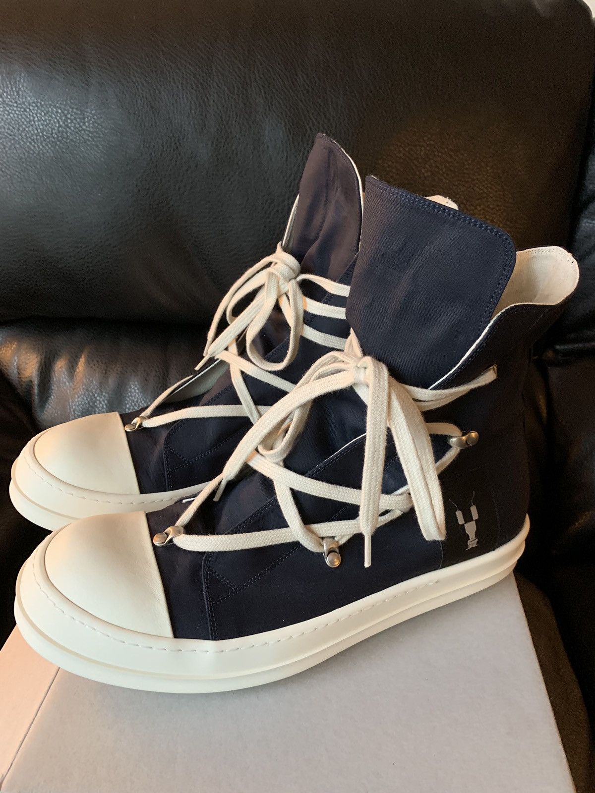 Rick Owens Rick owens drkshdw ramones criss cross lacing nylon size 11 ...