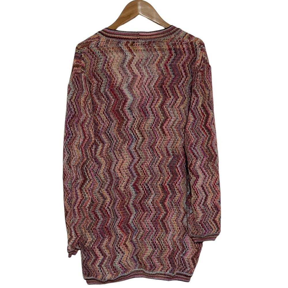 Missoni Missoni Missoni Chevron Knit Cardigan Textile Tops DUTY FREE for USA Size ONE SIZE - 2 Thumbnail