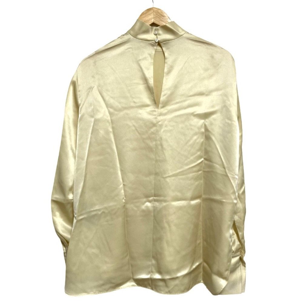 Other Other Chaos Classic Satin Irene Blouse Textile Tops DUTY FREE for USA Size ONE SIZE - 3 Thumbnail