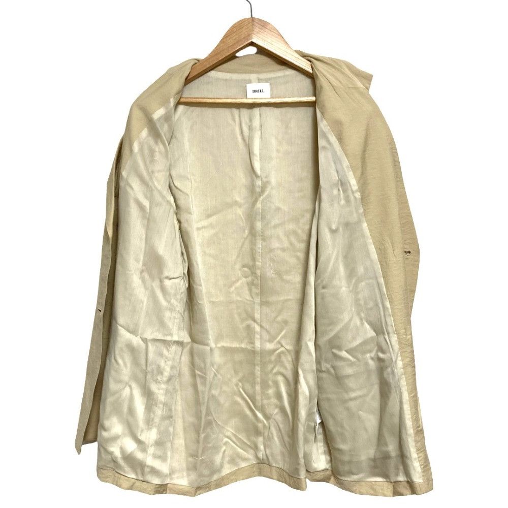 Other Other BRILL Linen Blend Double Breasted Tailored Jacket Textile Outerwear DUTY FREE for USA Size ONE SIZE - 3 Thumbnail