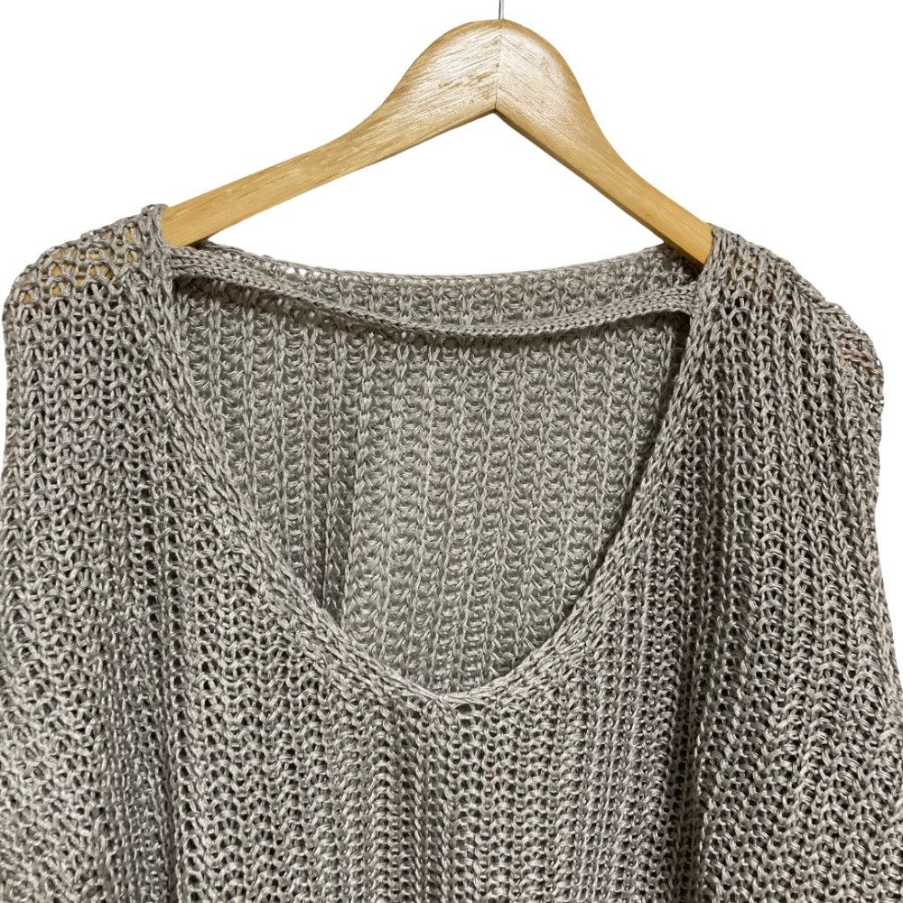 Other Other Chaos Linen Knit Pullover Textile Tops DUTY FREE for USA Size ONE SIZE - 3 Thumbnail