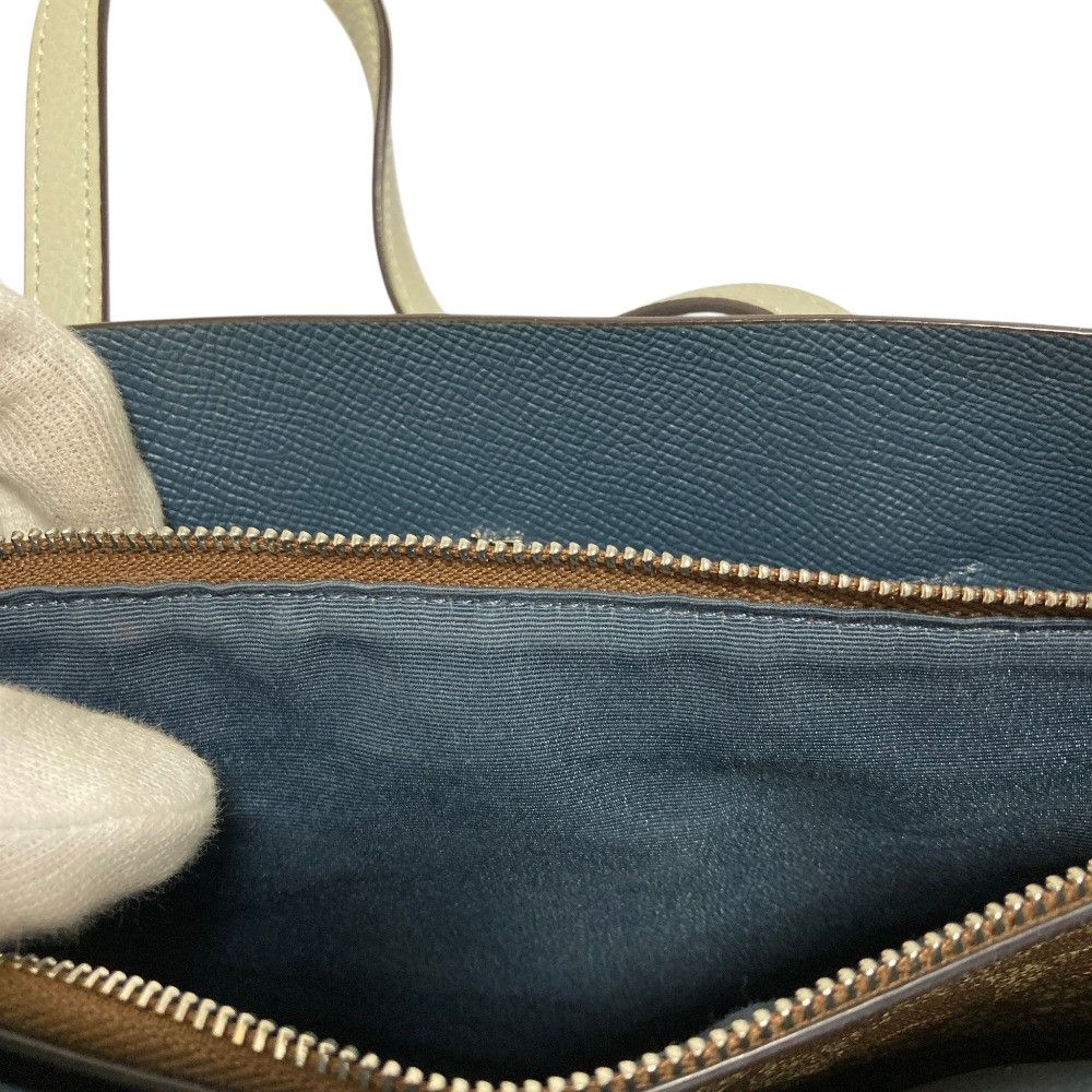 Coach Coach Coach Leather 2way Shoulder Bag Leather Shoulder Bag CF333 DUTY FREE for USA Size ONE SIZE - 12 Thumbnail