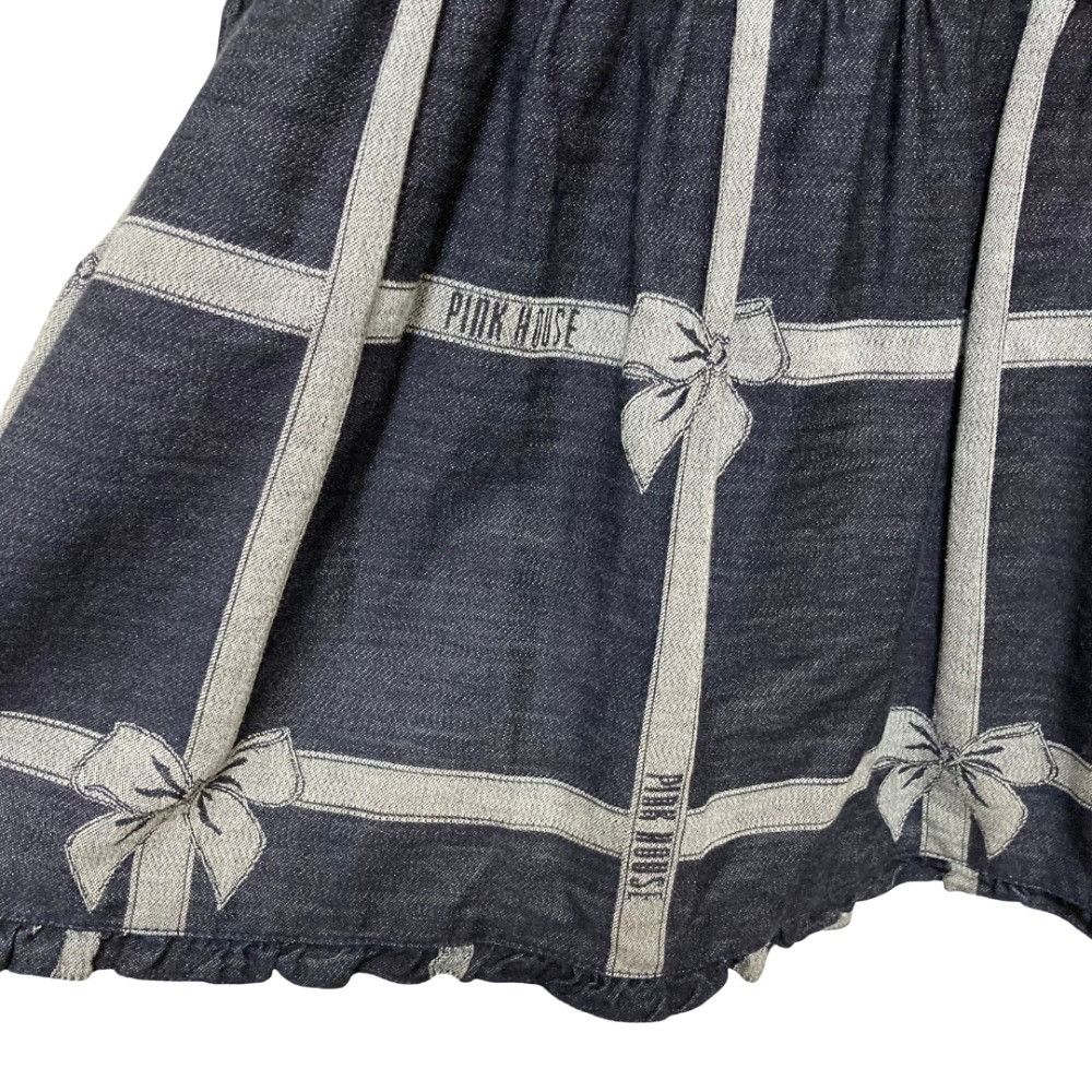 Other Other PINK HOUSE Jacquard Denim Skirt Textile Skirts A2143FS369 DUTY FREE for USA Size ONE SIZE - 4 Thumbnail