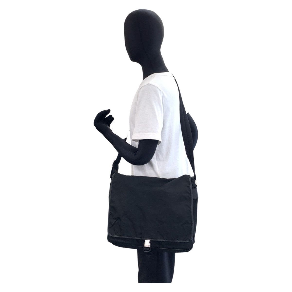Prada Prada Prada Tessuto Nylon Shoulder Bag Textile Shoulder Bag DUTY FREE for USA Size ONE SIZE - 6 Thumbnail