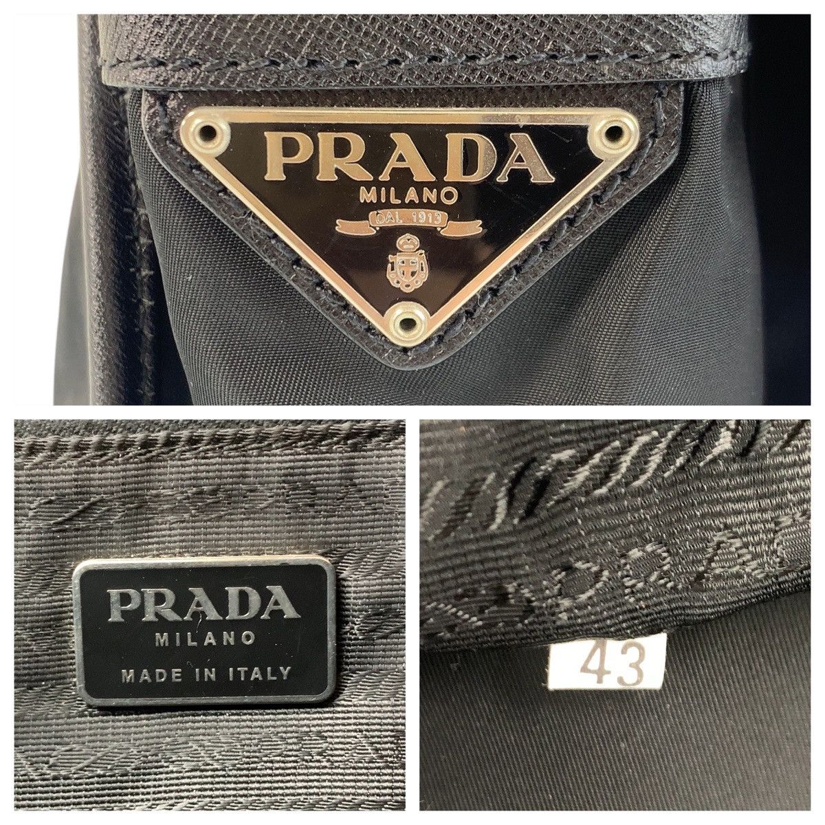 Prada Prada Prada Tessuto Nylon Shoulder Bag Textile Shoulder Bag DUTY FREE for USA Size ONE SIZE - 4 Thumbnail