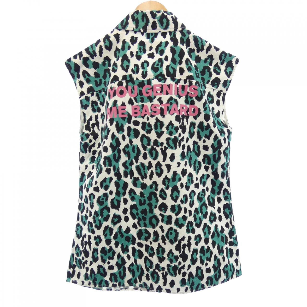 Hysteric Glamour Hysteric Glamour HYSTERIC GLAMOUR Cotton Shirt Textile Tops 01182AH04 DUTY FREE for USA Size ONE SIZE - 2 Thumbnail